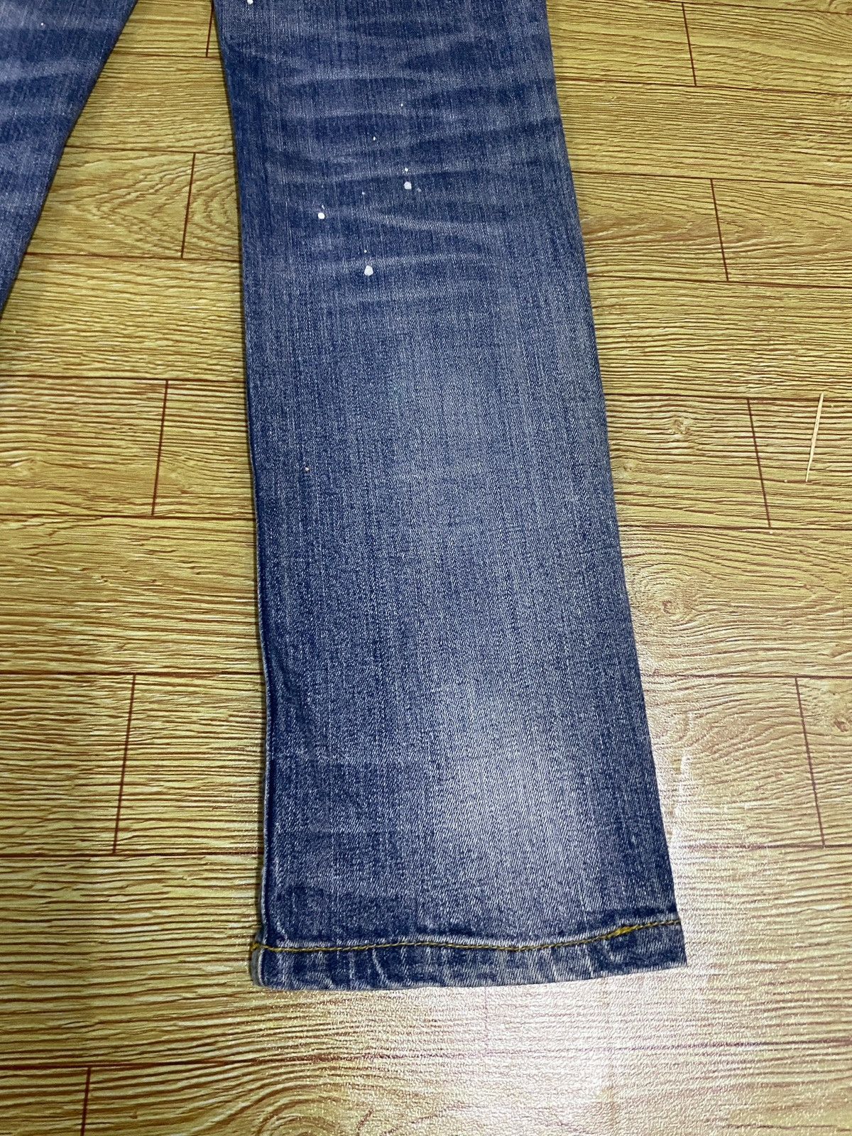 Number (N)ine Very Rare Vintage Number Nine 1piu1guale3 Ripped Jeans 2000s Size US 32 / EU 48 - 11 Thumbnail