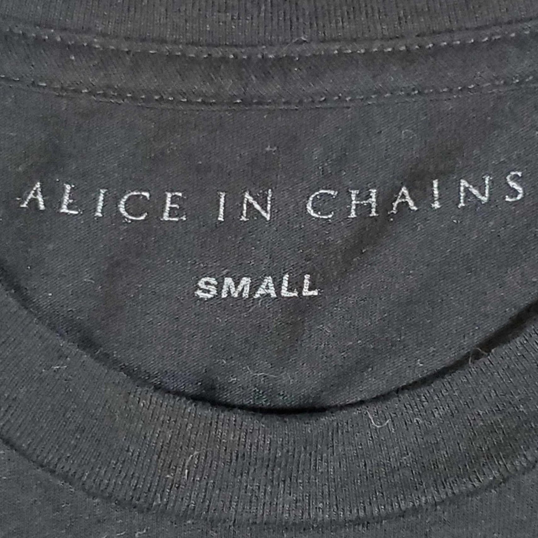 Doublet Alice In Chains T Shirt Band Eyeball Double-Sided RARE Concert Adult Small Black Unisex Mens Womens Boys Girls Shirt Size US S / EU 44-46 / 1 - 5 Thumbnail
