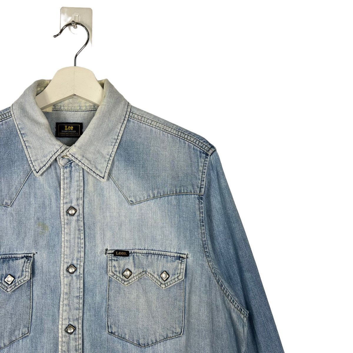 Lee 🔥 VINTAGE LEE CAMBRAY WESTERN SHIRTS Size US M / EU 48-50 / 2 - 5 Thumbnail