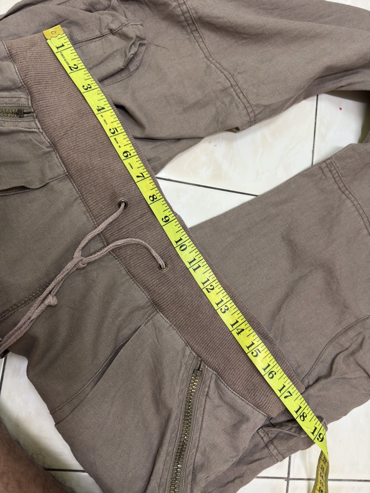 GOA G.O.A Japan Iconic 3D fringe Pocket Flare Distressed pants Size US 34 / EU 50 - 15 Thumbnail