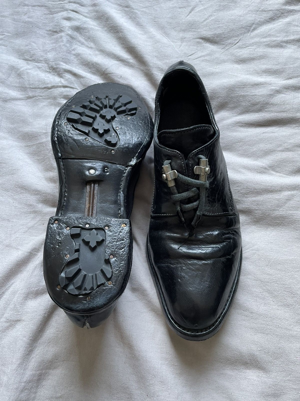 Carol Christian Poell AM 2755SP-IN 010 Prosthetic derbies Size US 9.5 / EU 42-43 - 3 Thumbnail