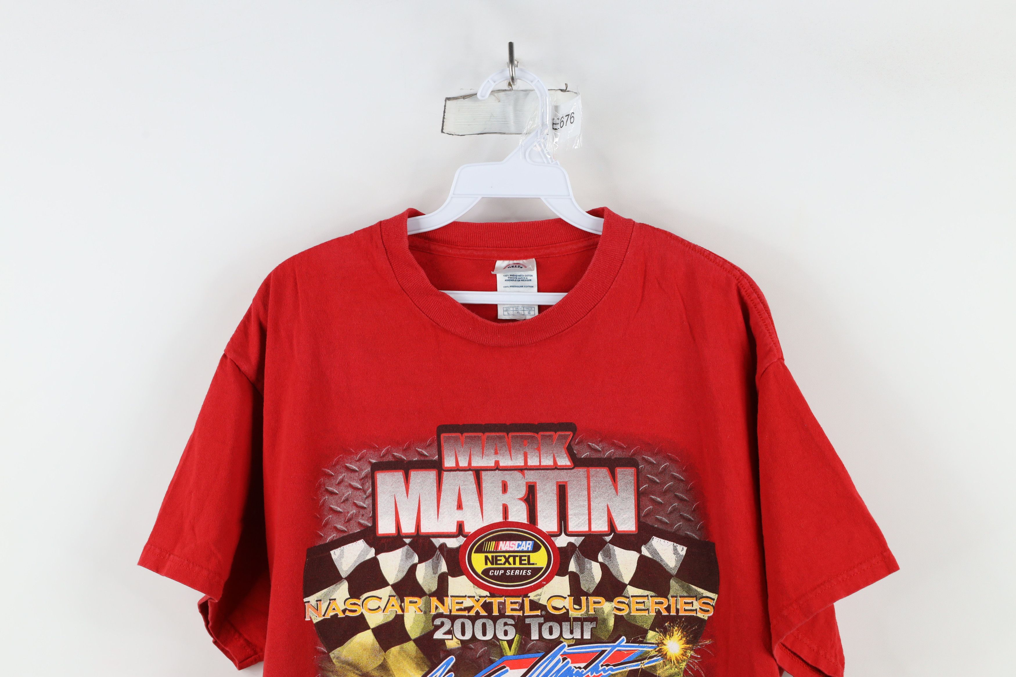 Vintage Vintage Y2K 2006 NASCAR Martin Racing All Over Print T-Shirt Size US L / EU 52-54 / 3 - 2 Thumbnail