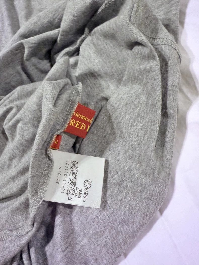 Vivienne Westwood Vivienne Westwood Grey Saturn T-shirt with love Size M / US 6-8 / IT 42-44 - 8 Thumbnail