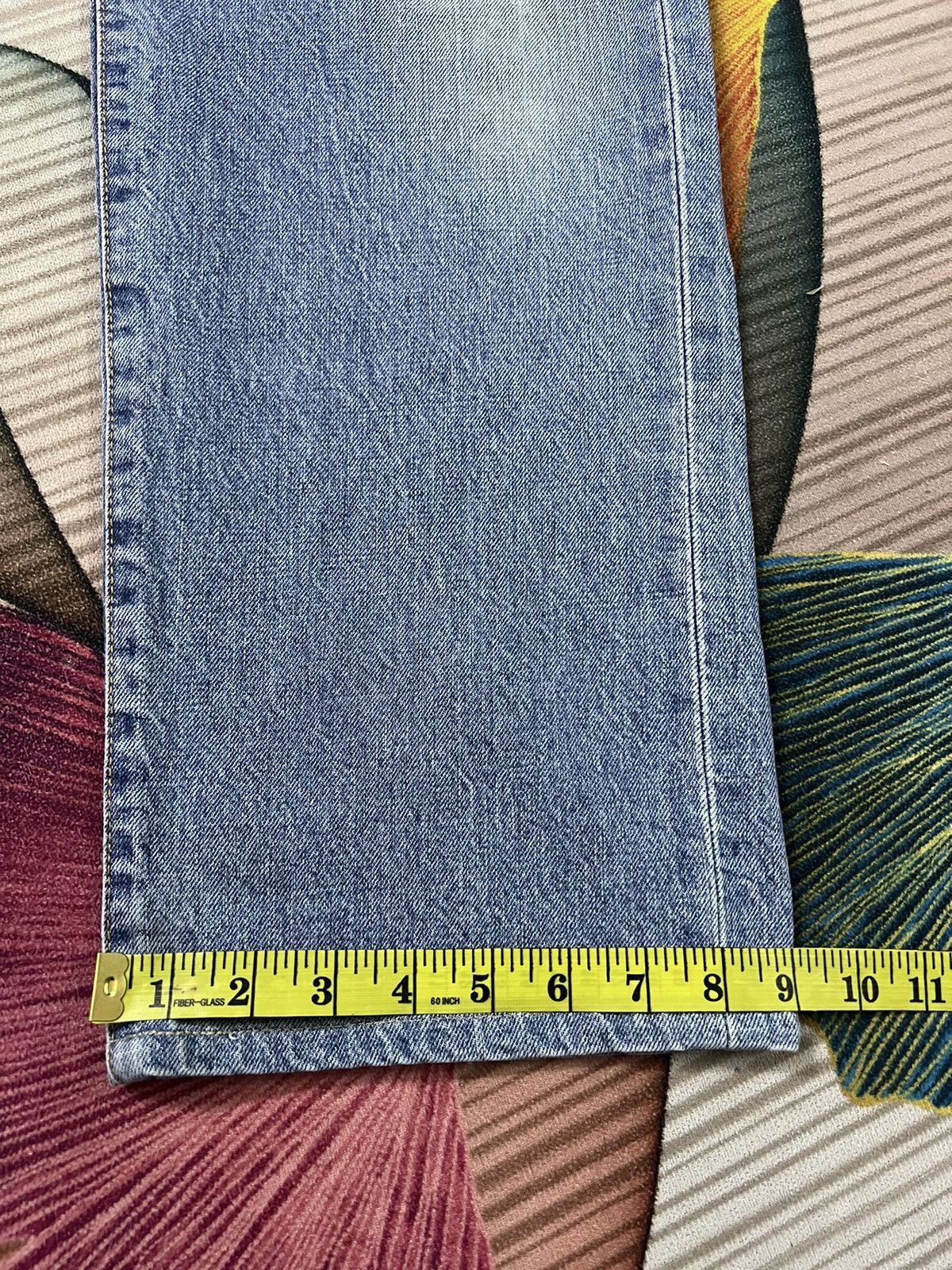 Edwin × If Six Was Nine × Japanese Brand Vintage Edwin 505X Selvedge Baggy Jeans Japan Size US 30 / EU 46 - 14 Thumbnail