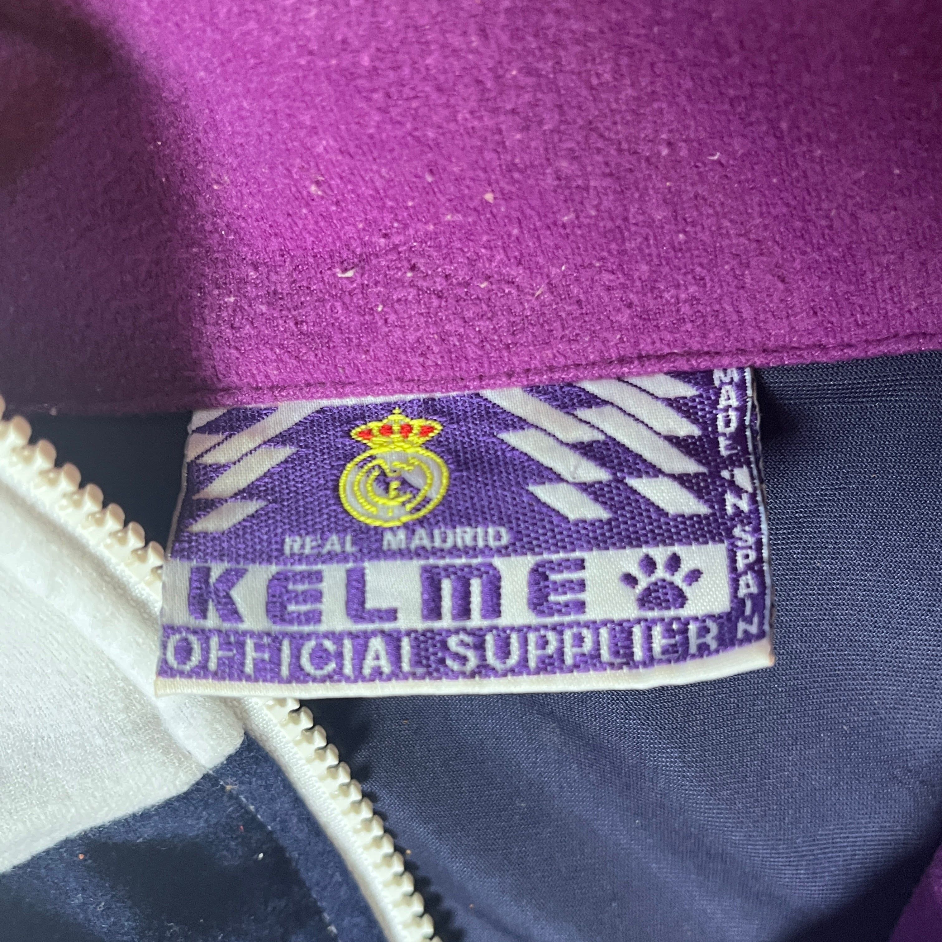 Other Real Madrid Kelme Training Jacket 90s XL Size US XL / EU 56 / 4 - 4 Thumbnail