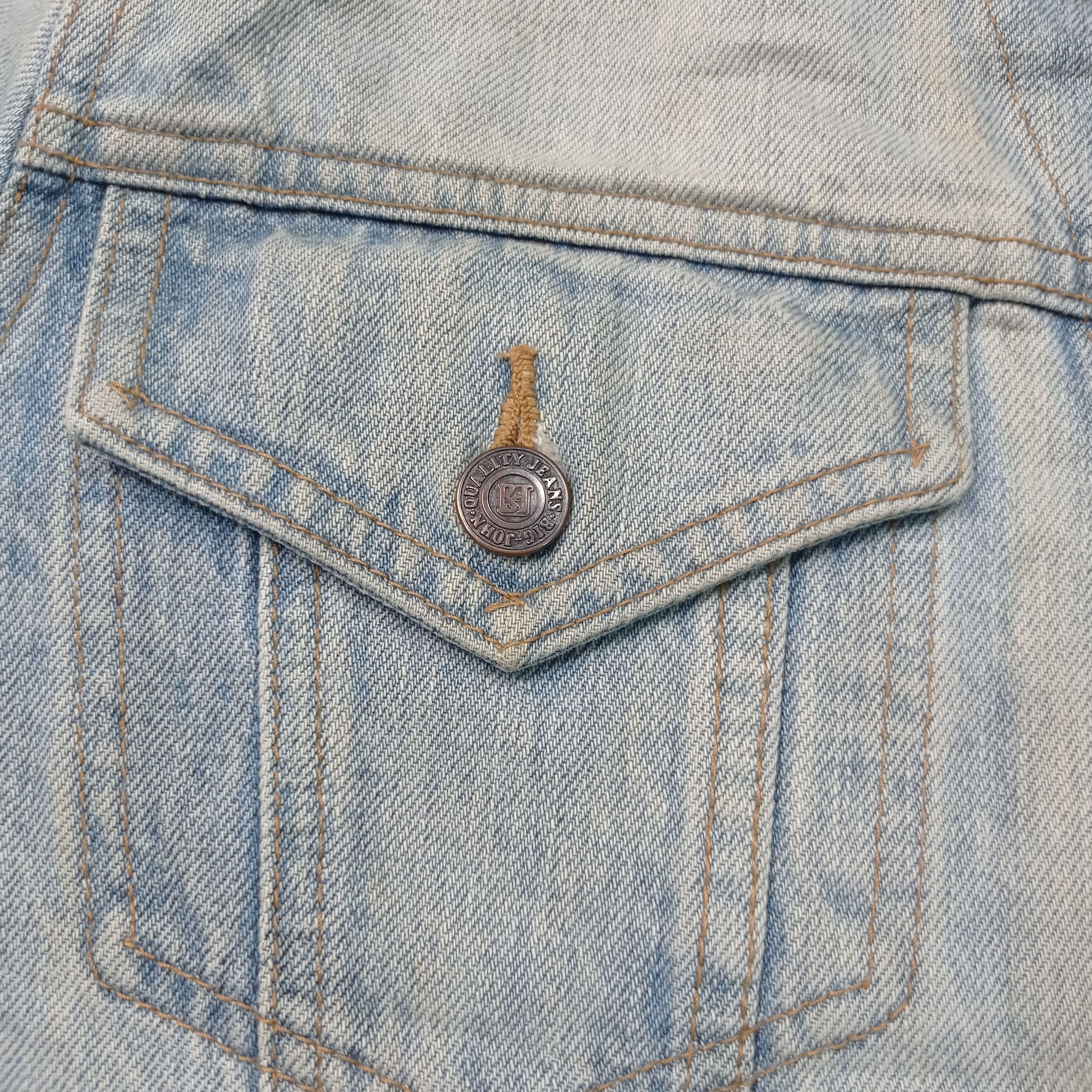 Big John 🔥Vintage Big John Trucker Denim jacket Size US L / EU 52-54 / 3 - 9 Thumbnail