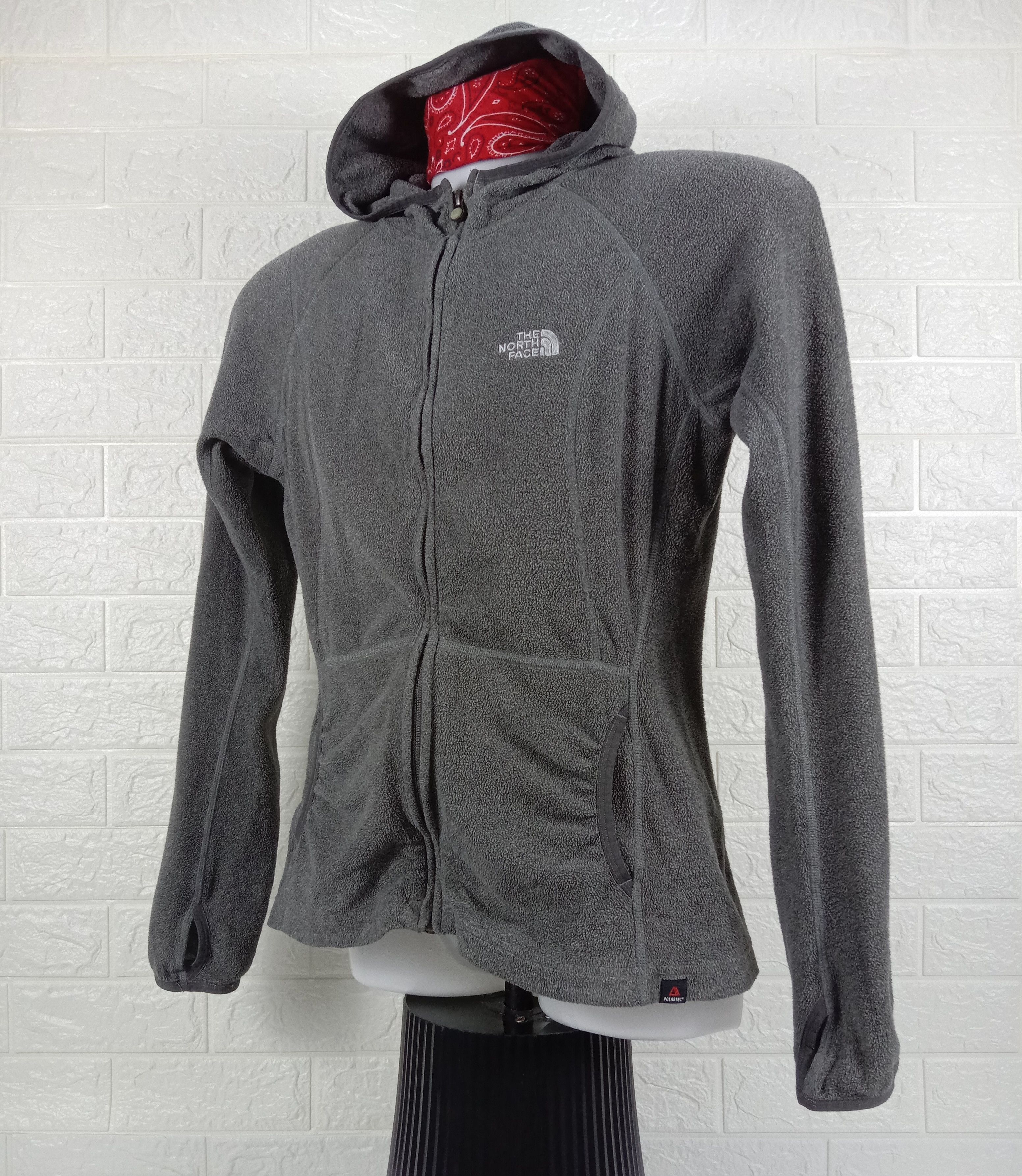 The North Face The North Face Polartec Hoodie Zipper Fleece Sweater Size S / US 4 / IT 40 - 3 Thumbnail