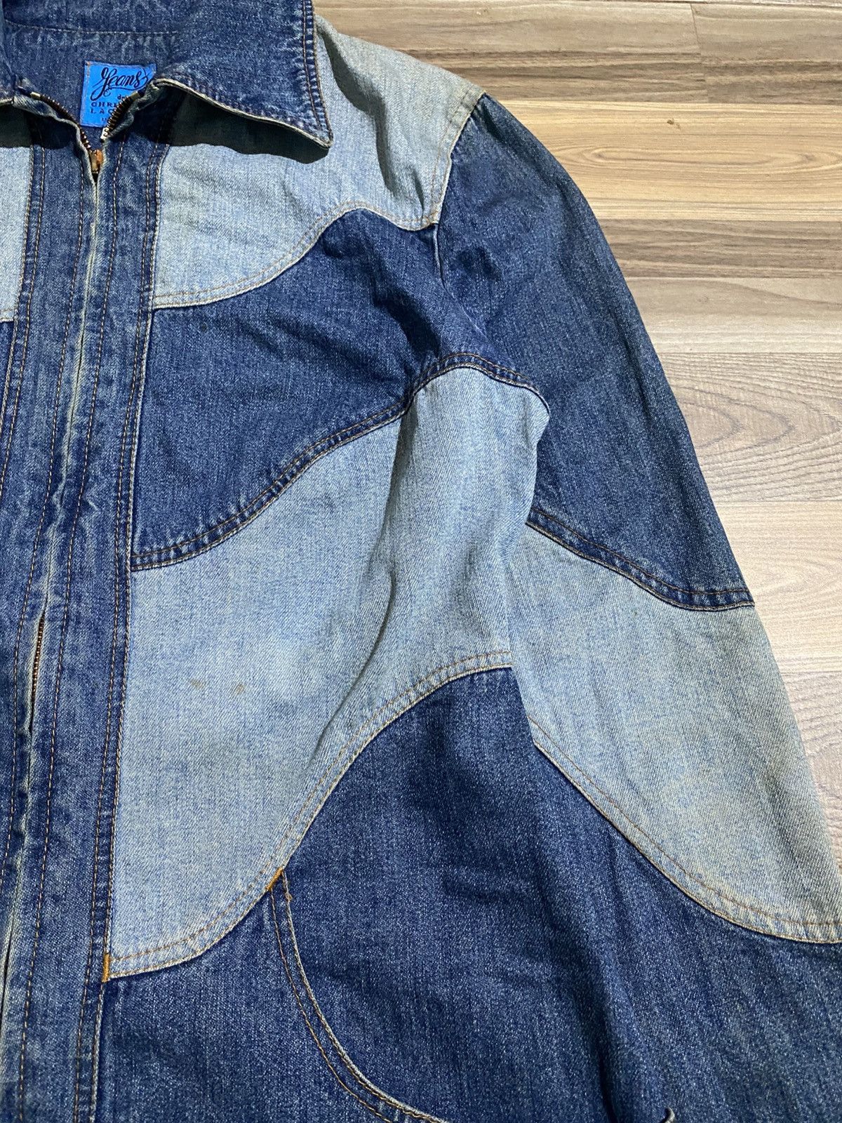 Vintage VINTAGE DENIM JACKET CHRISTIAN LACROIX Size M / US 6-8 / IT 42-44 - 4 Thumbnail