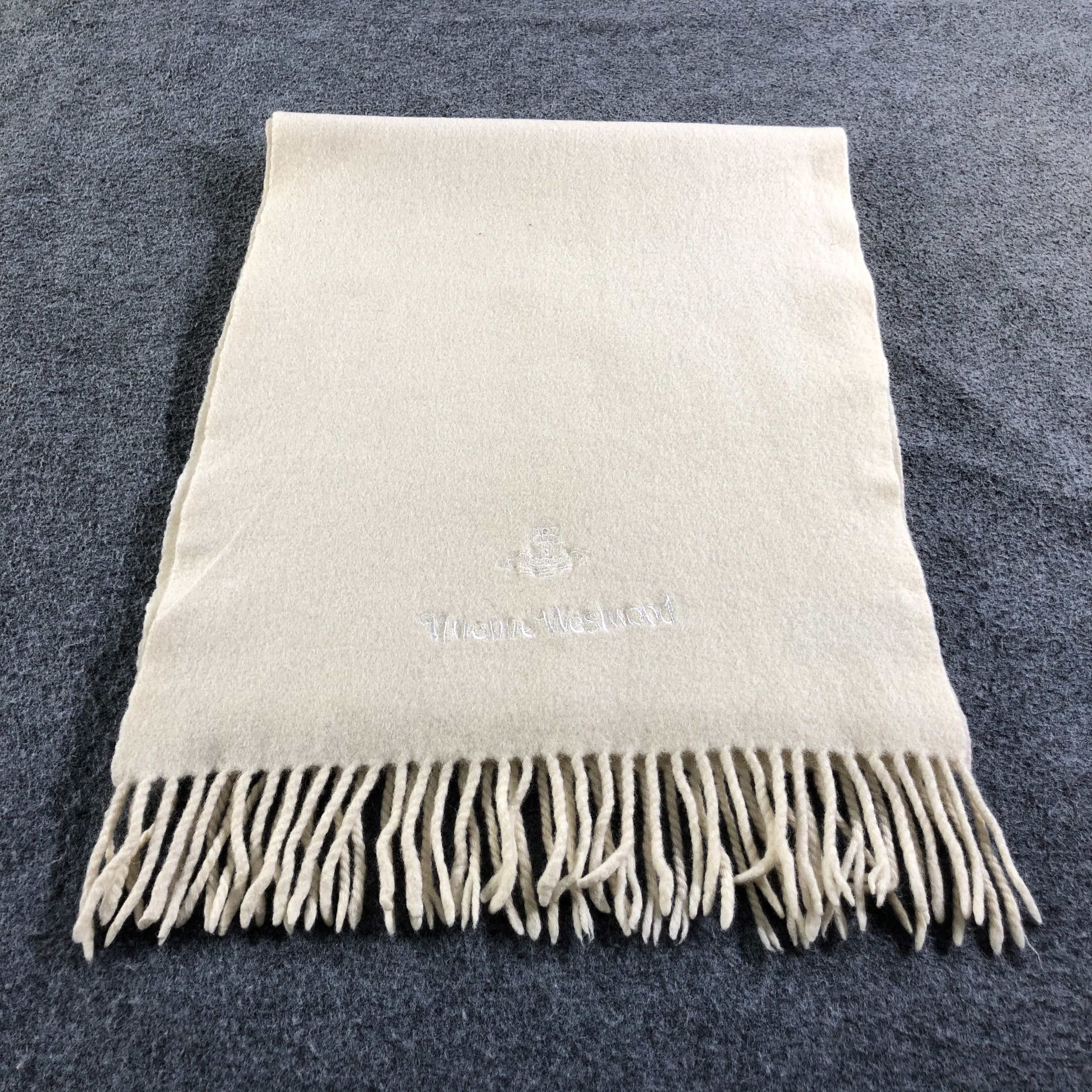 Vivienne Westwood Vivienne Westwood Wool Scarf Muffler V1809 Size ONE SIZE - 3 Thumbnail
