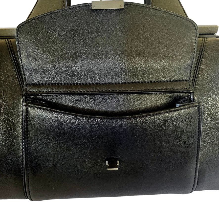Other RARE L'Wren Scott Lula Black Leather Handbag Shoulder Purse Size ONE SIZE - 9 Thumbnail