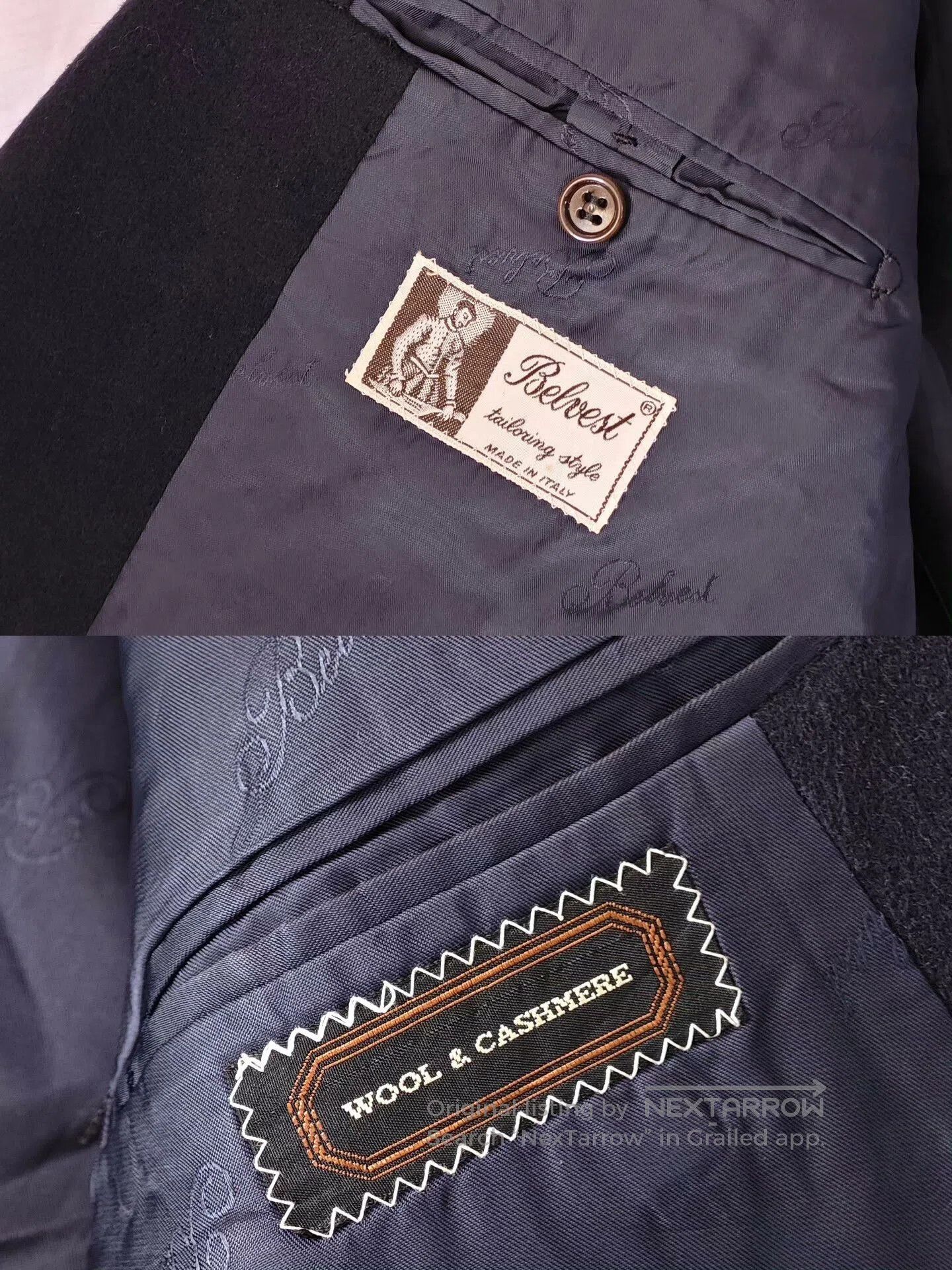 Other Italian Wool Cashmere Double-Breasted Suit. Size US S / EU 44-46 / 1 - 7 Thumbnail