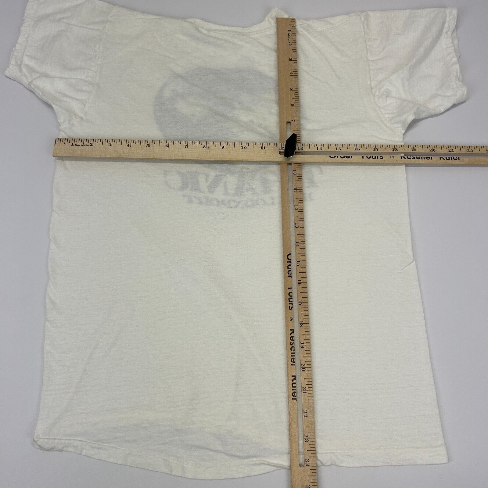 Fruit Of The Loom Vintage Titanic Balloonport Hot Air Balloon T Shirt White S Size US S / EU 44-46 / 1 - 8 Thumbnail