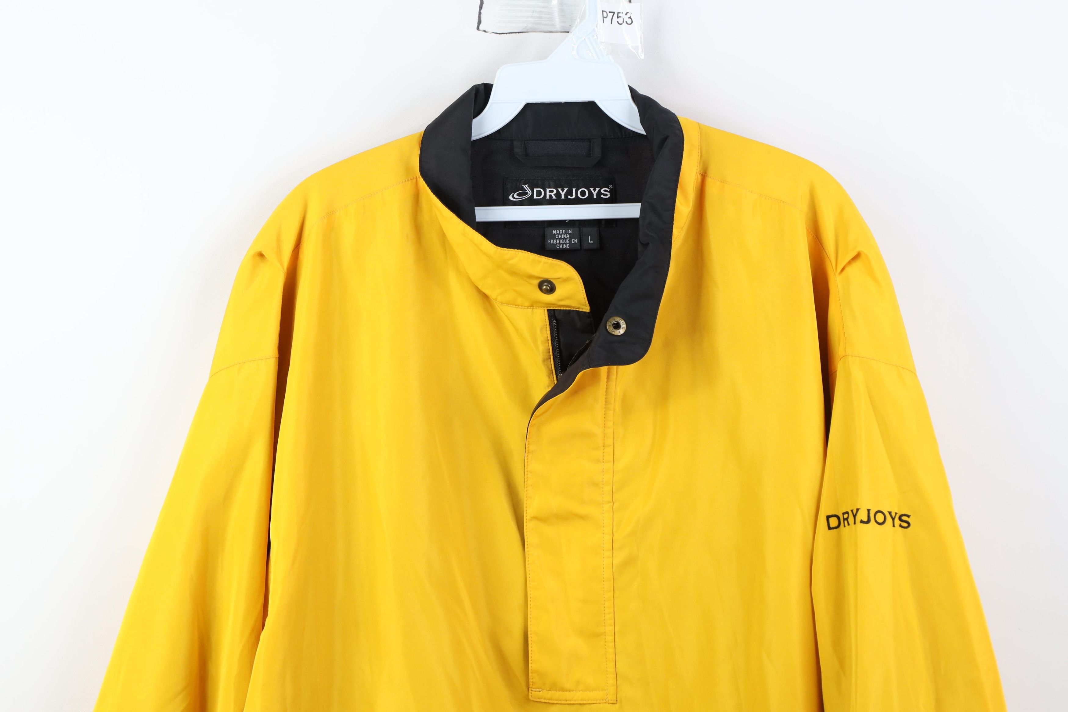 Footjoy FootJoy DryJoys Golfing Golf Rain Jacket Windbreaker Yellow Size US L / EU 52-54 / 3 - 2 Thumbnail