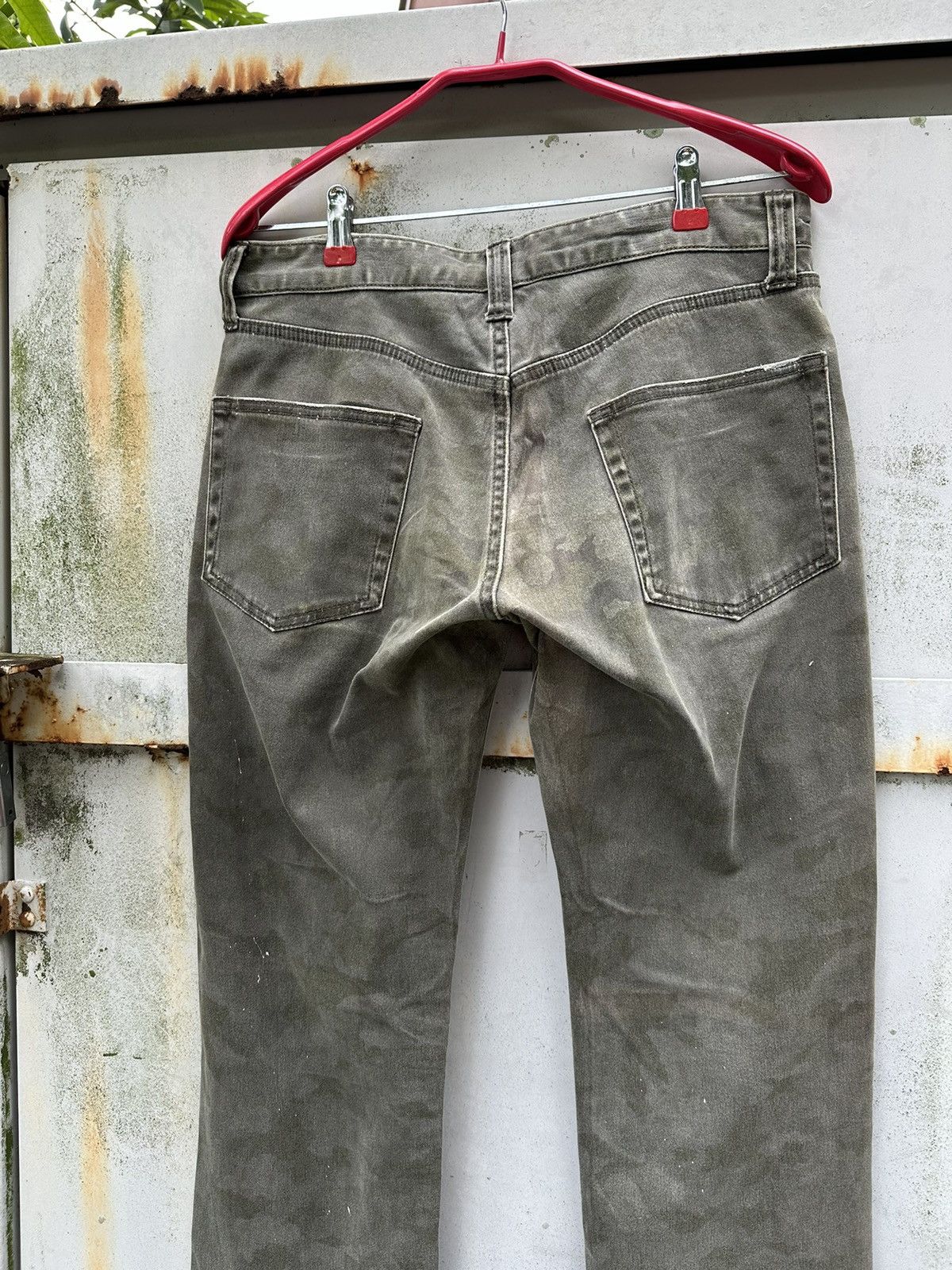 Vintage 👹Vintage THRASHED Carters Camo Jeans Size US 30 / EU 46 - 10 Thumbnail