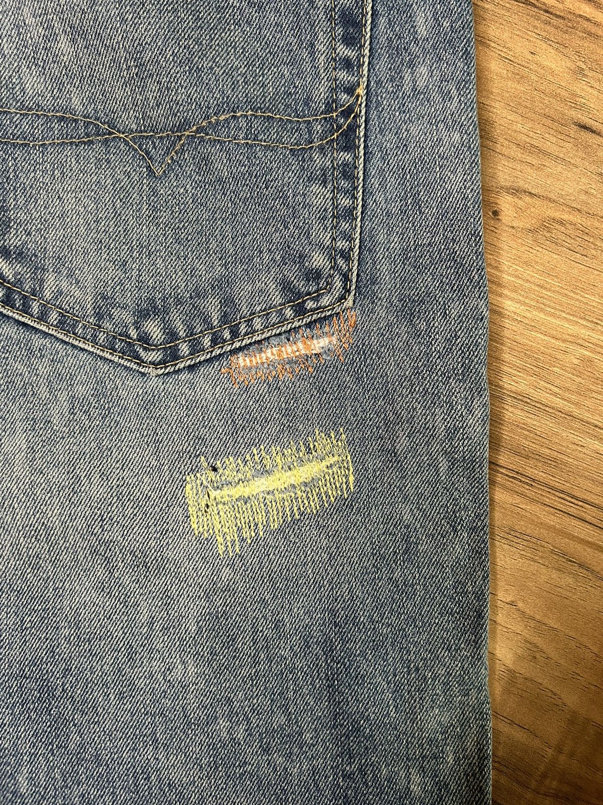 Polo Ralph Lauren Polo Ralph Lauren Distressed Jeans Size US 30 / EU 46 - 5 Thumbnail
