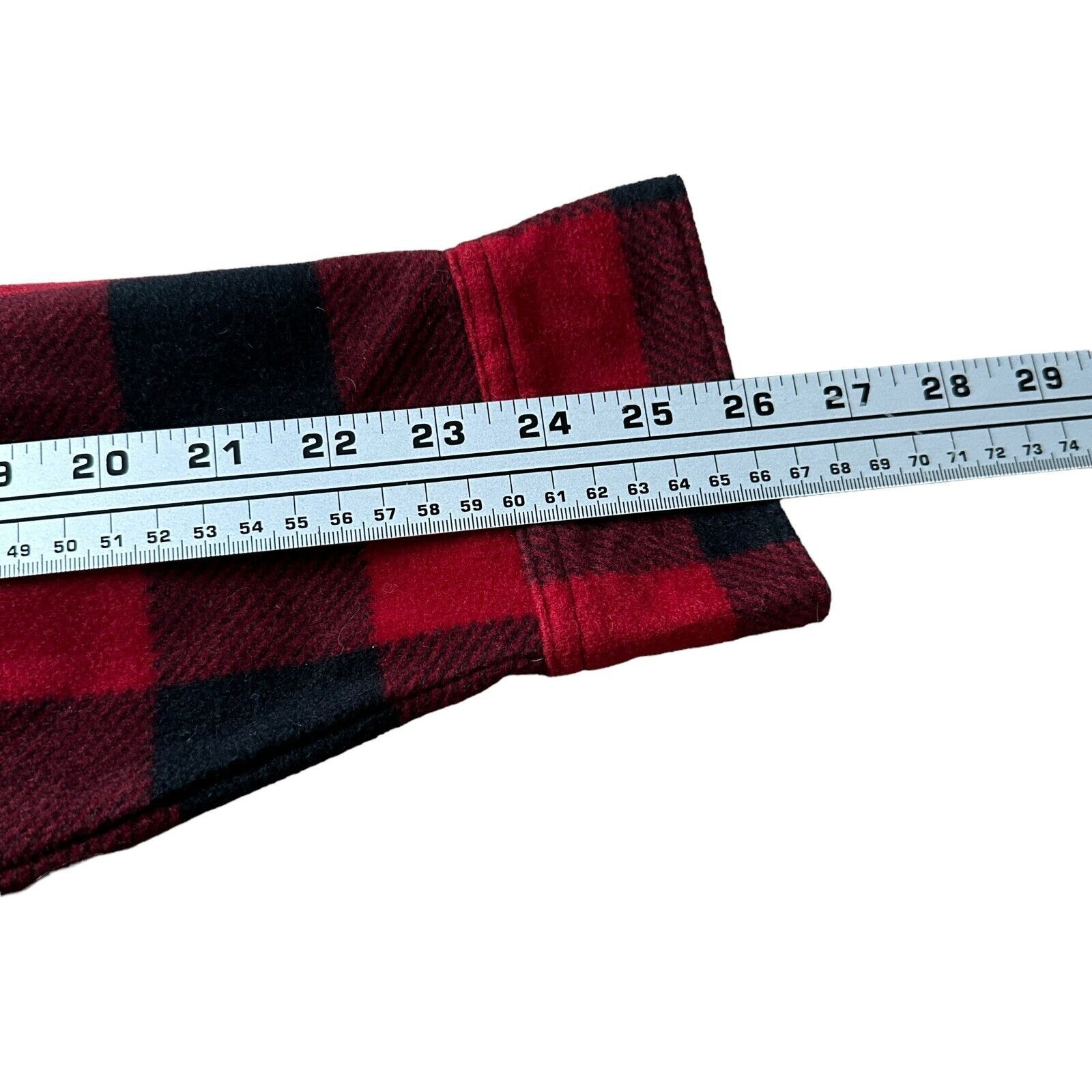 Wrangler Wrangler Fleece Flannel Shirt Men Large Red Black Check Size US L / EU 52-54 / 3 - 8 Thumbnail