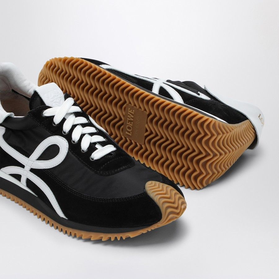 Loewe o1d2blof0824 Flow Runner Sneakers in Black & White Size US 9 / IT 39 - 5 Thumbnail