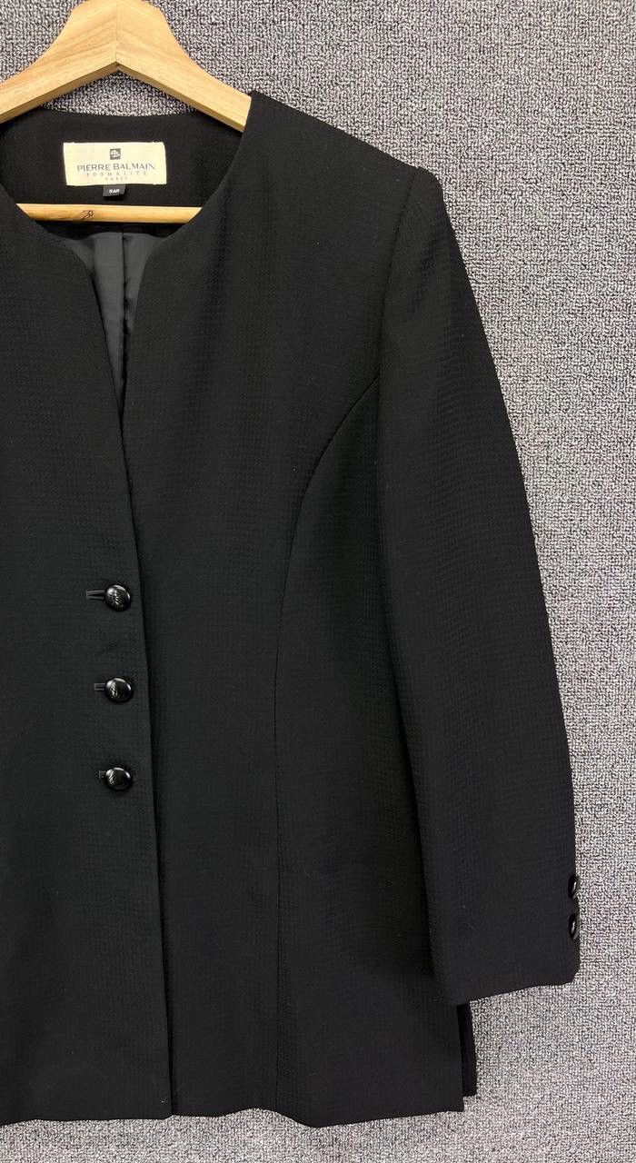 Pierre Balmain Vintage Pierre Balmain Formalite Paris Blazer Coat Jacket Size M / US 6-8 / IT 42-44 - 4 Thumbnail
