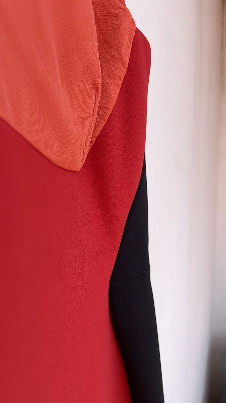 Stella McCartney Stella McCartney Red & Pink Midi Dress Italy M / EU 42 Size M / US 6-8 / IT 42-44 - 12 Thumbnail