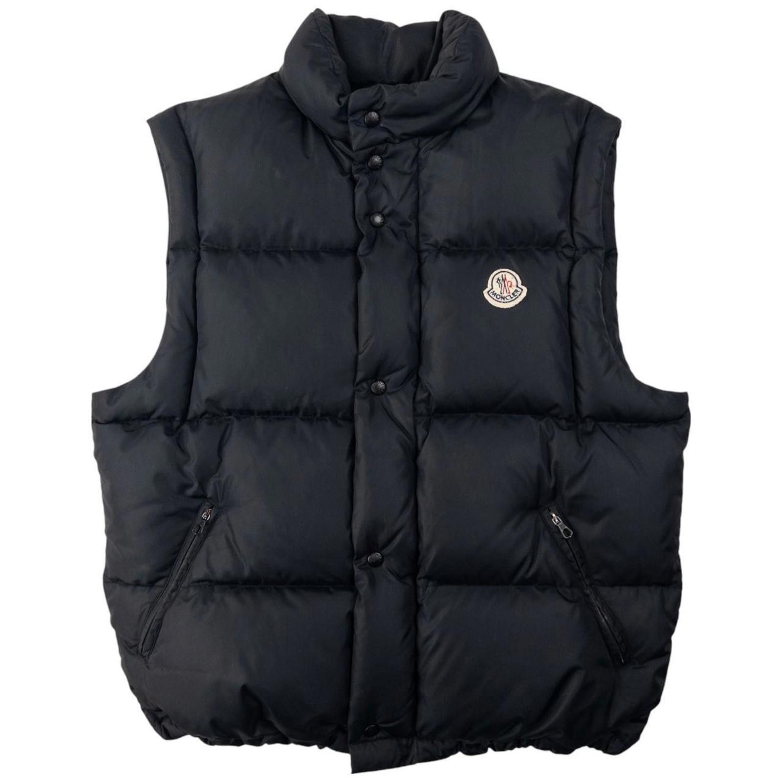 モンクレール　ジレ　ブラック　サイズXS MONCLER モンクレール ダウン ダウンベスト ジレ グレゴス