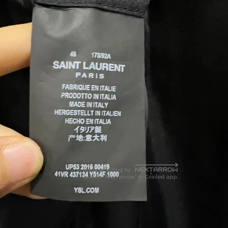 Saint Laurent Paris Saint Laurent Paris blazer Size US S / EU 44-46 / 1 - 4 Thumbnail