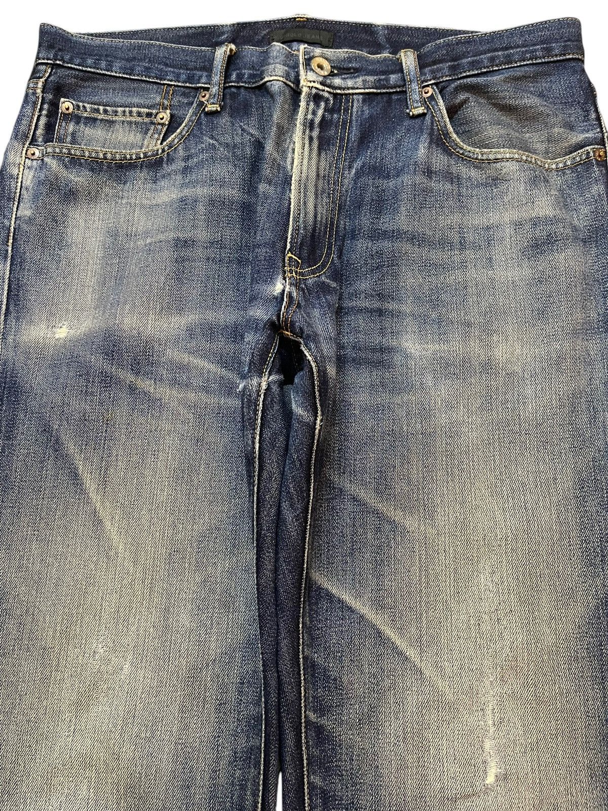 Uniqlo Vintage Japanese Uniqlo Faded Wash Style Loose Jeans Size US 34 / EU 50 - 3 Thumbnail
