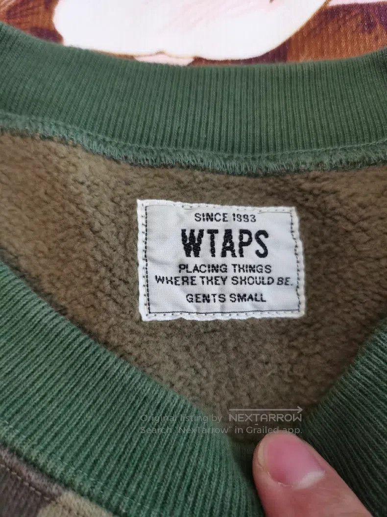 Wtaps Wtaps Camouflage hoodie Size US S / EU 44-46 / 1 - 7 Thumbnail