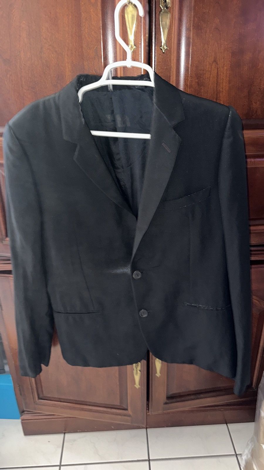 Dior Black Tux Suit and Pants Size 42R - 1 Thumbnail