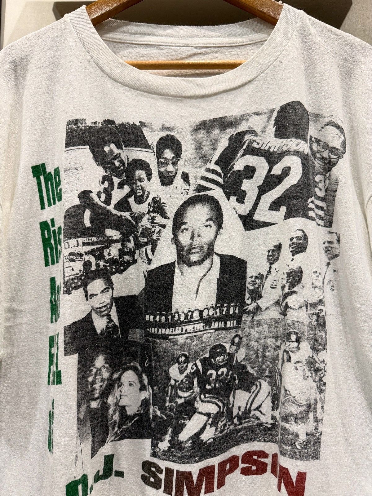 Other × Vintage Vintage 90s O.J! Simpson T-Shirt Size US XL / EU 56 / 4 - 1 Thumbnail