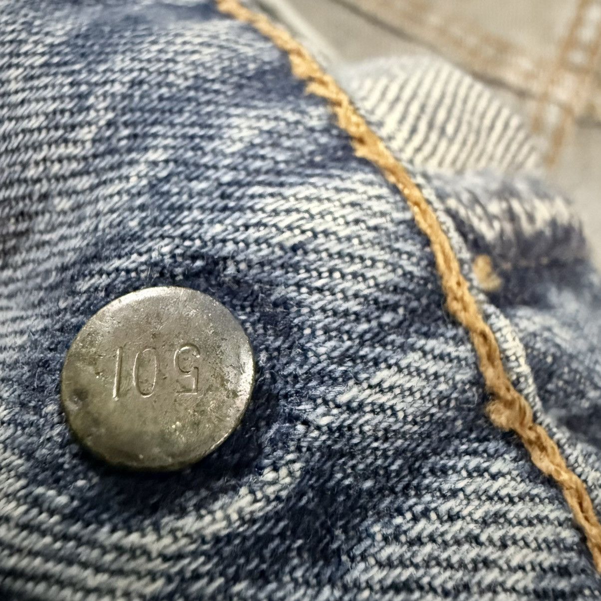Engineered Garments × Levi's 🇺🇸 Vintage 1997 Levis 519 Faded Aging Denim Made In Usa W31 Size US 31 - 15 Thumbnail