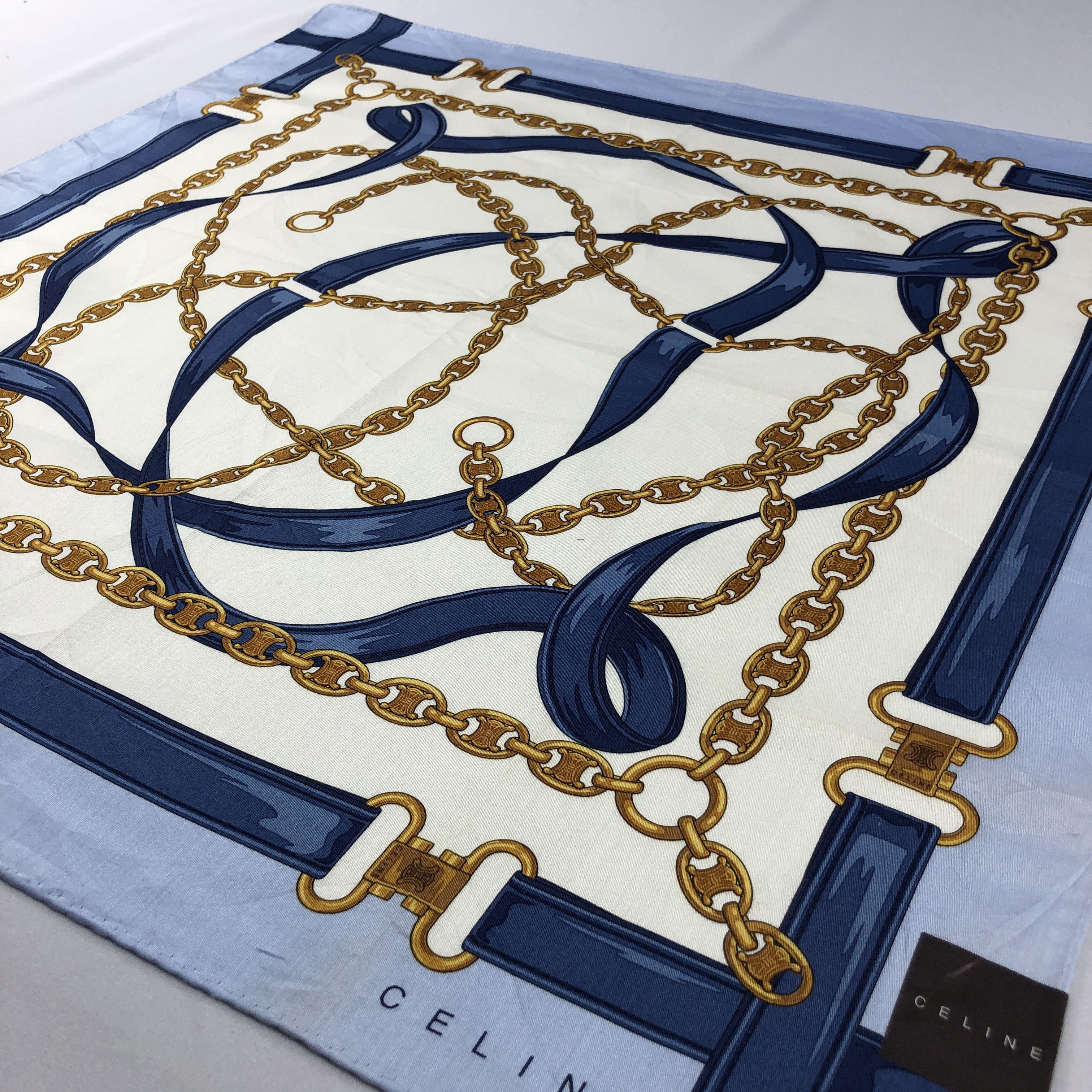Celine Celine Handkerchief Neckerchief Bandana H2968 Size ONE SIZE - 2 Thumbnail