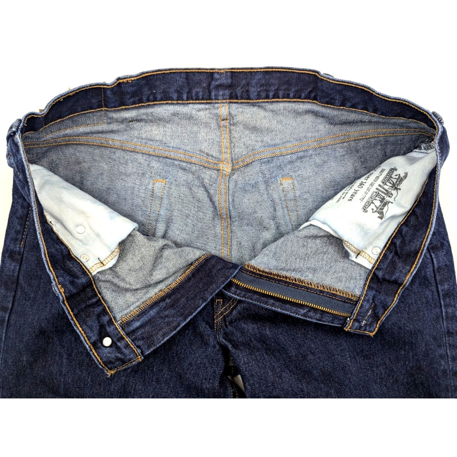 Levi's Levi’s 550 Relaxed Straight Leg Denim Jeans Men 38x34 Indigo Blue Size US 38 / EU 54 - 6 Thumbnail