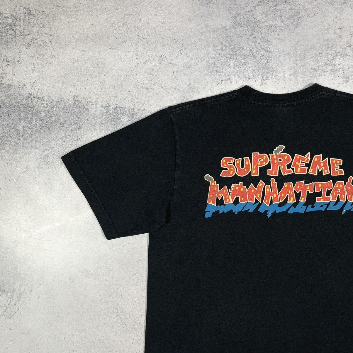 Supreme Supreme Red Grooms Manhattan Big Logo T Shirt SS22 Size US S / EU 44-46 / 1 - 14 Thumbnail