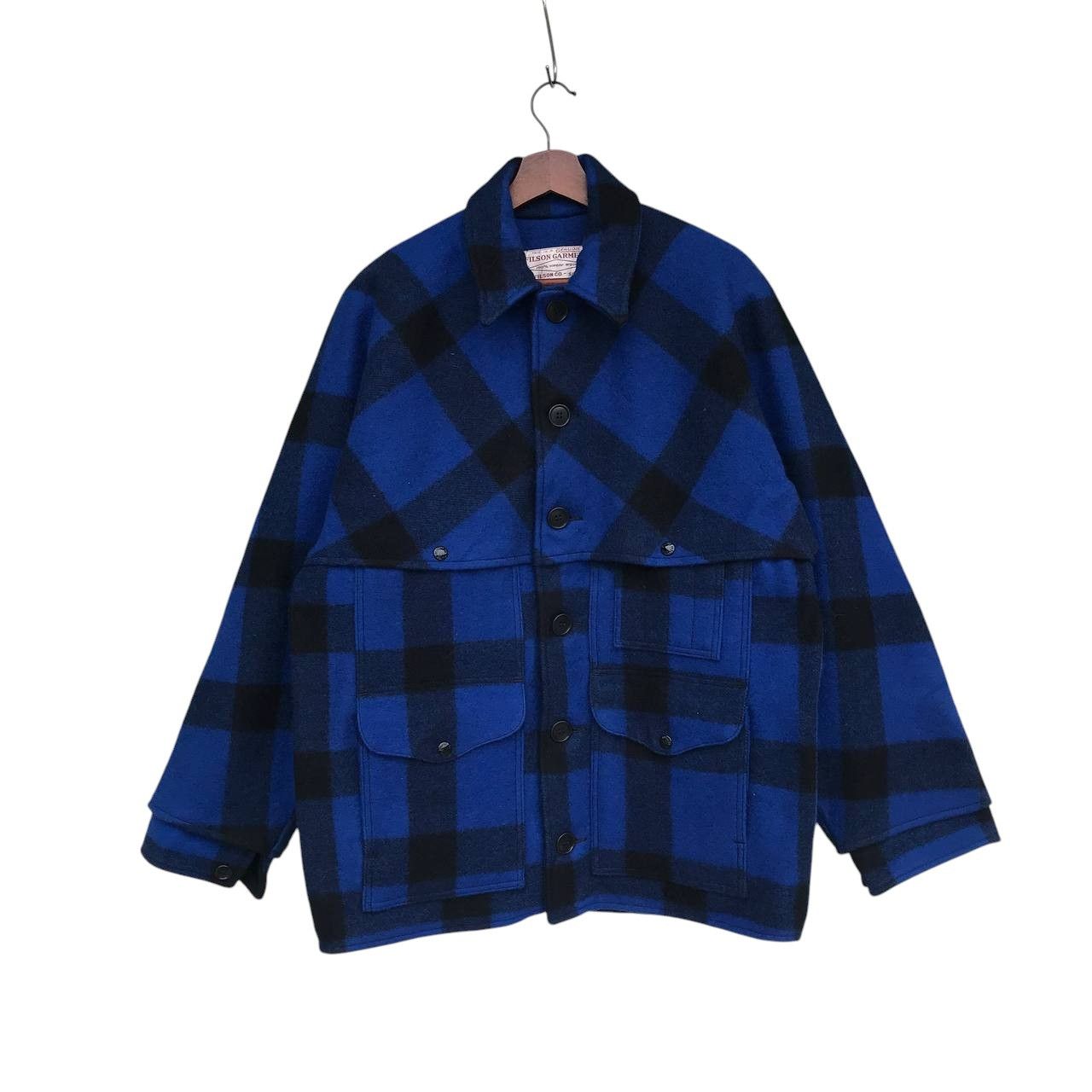 Filson RARE VINTAGE FILSON PIRATE CRUISER PLAID VIRGIN WOOL Size US L / EU 52-54 / 3 - 1 Thumbnail