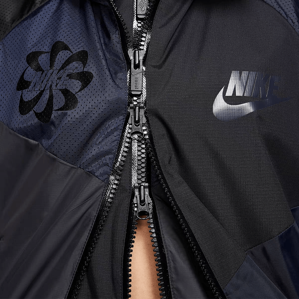 Nike × Sacai Hooded Anorak Splicing Hooded Jacket Size US M / EU 48-50 / 2 - 11 Thumbnail