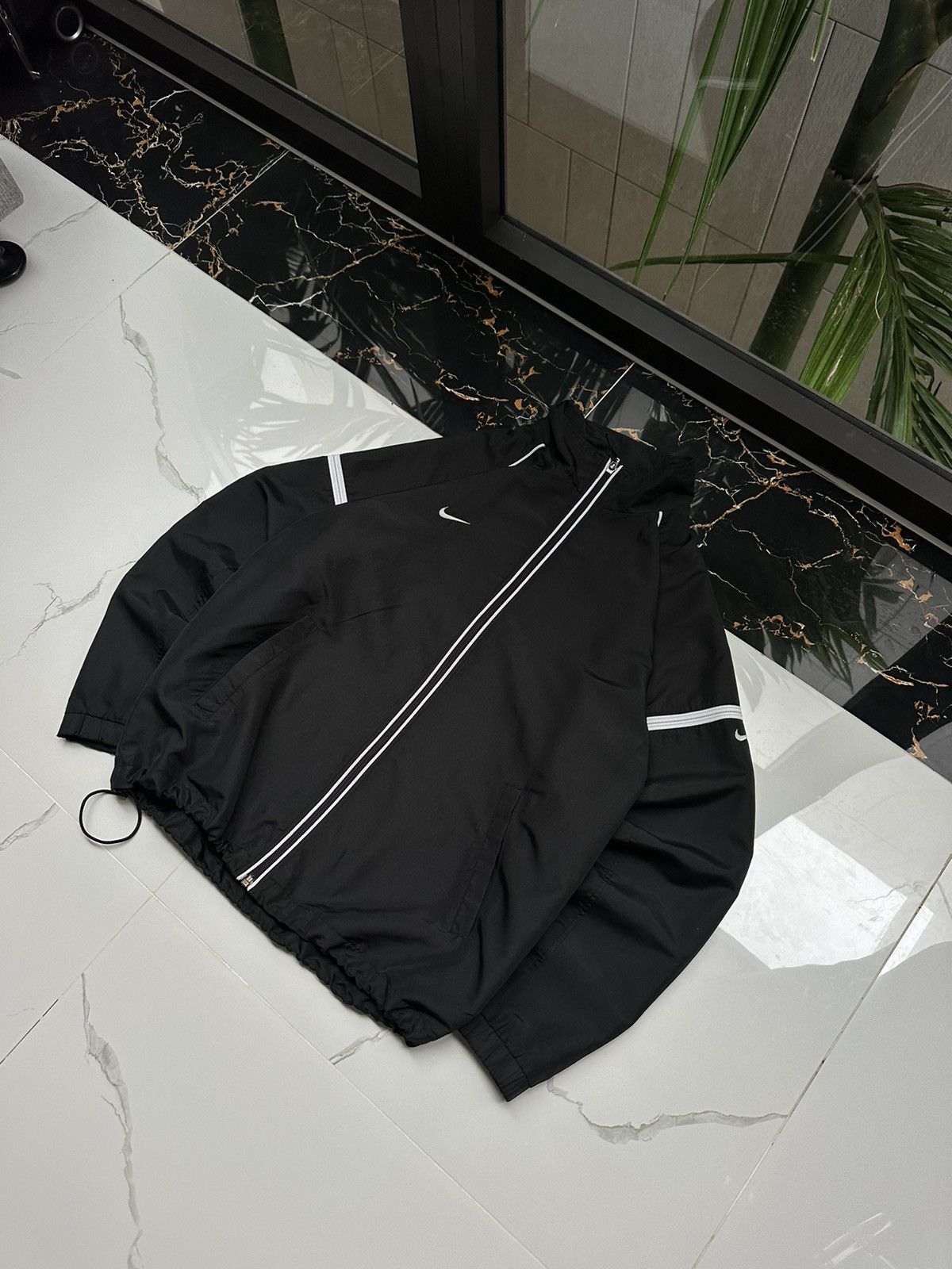 Nike × Vintage NIKE VINTAGE DOUBLE SWOOSH STREETWEAR LIGHT JACKET Size US S / EU 44-46 / 1 - 2 Thumbnail