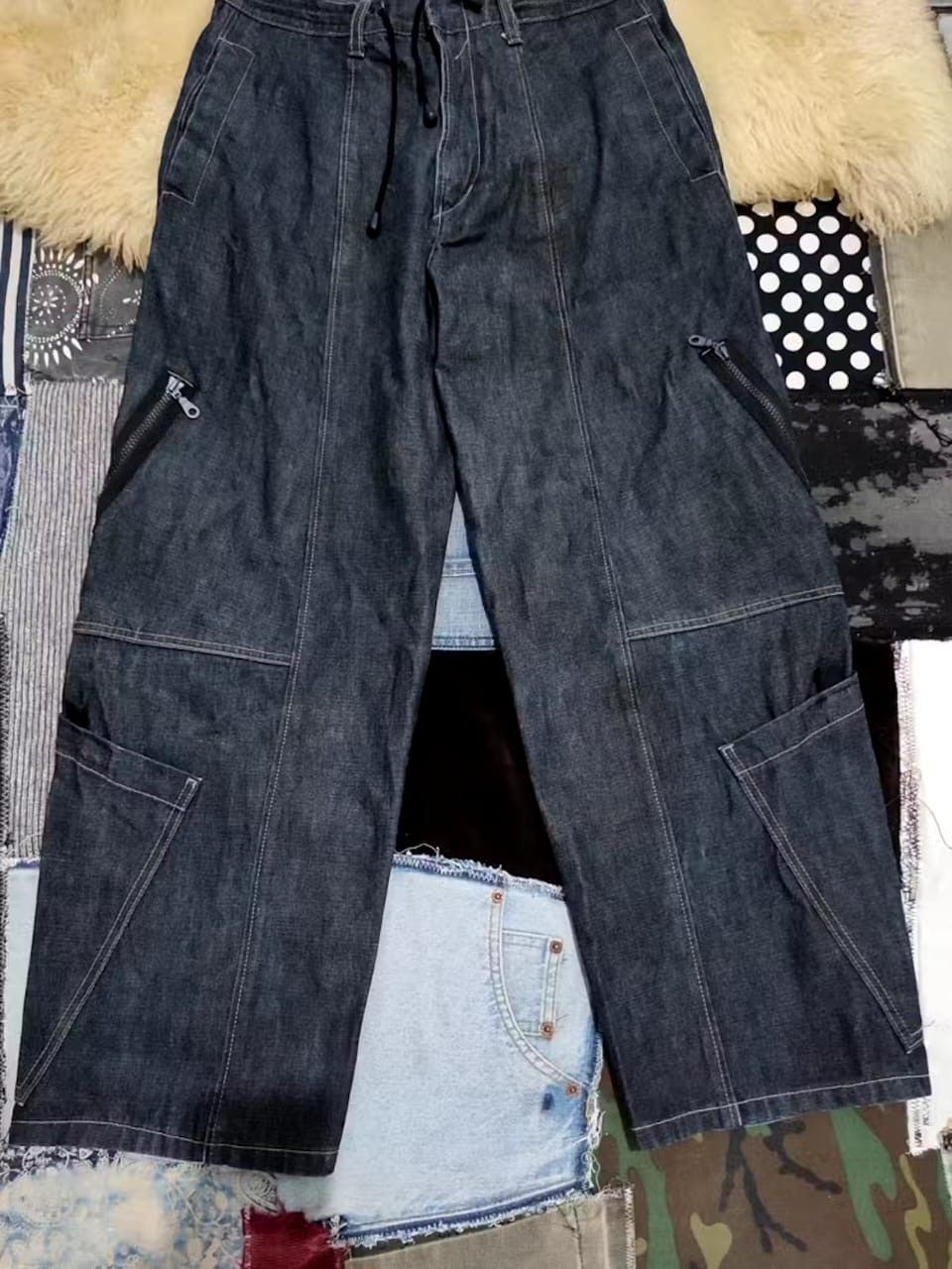 Marithe + Francois Girbaud Marithe Francois Girbaud Multipocket Jeans cropped Pants Size 29" - 3 Thumbnail