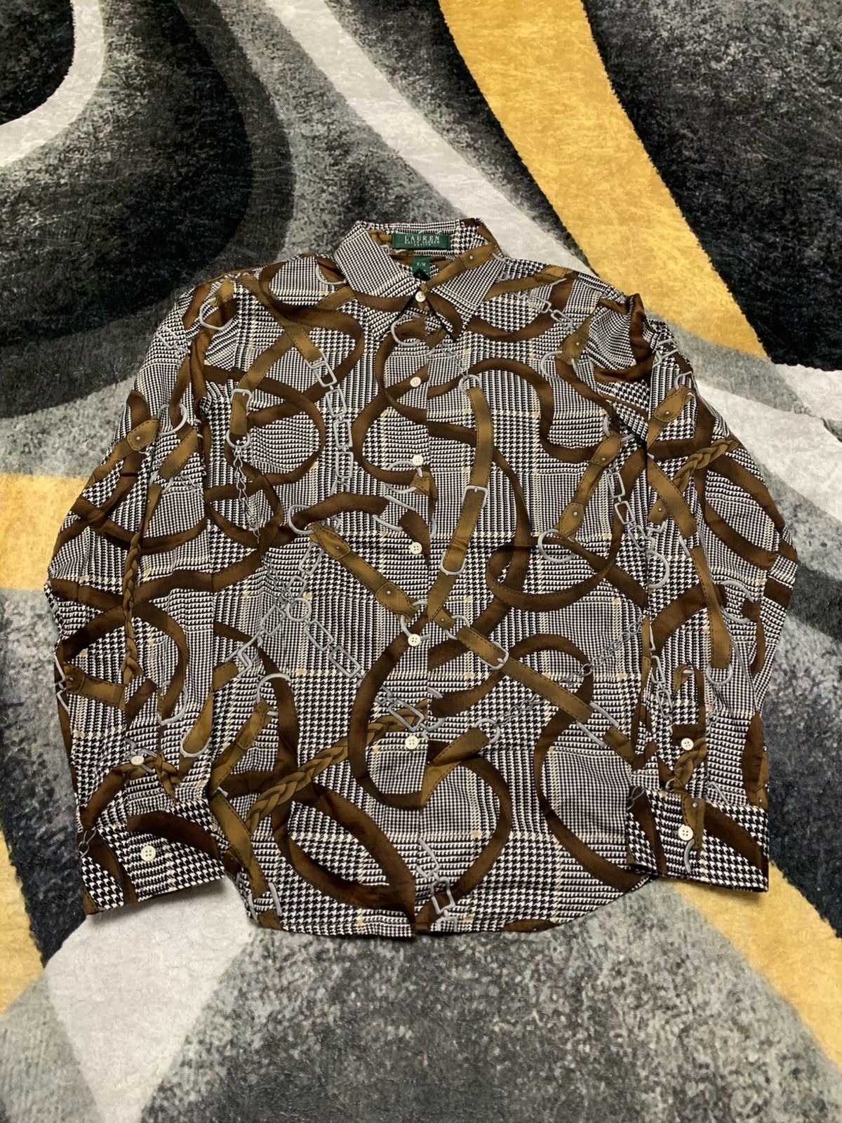 Ralph Lauren Ralph Lauren Dress Shirt Horse Leashes Size ONE SIZE - 1 Thumbnail