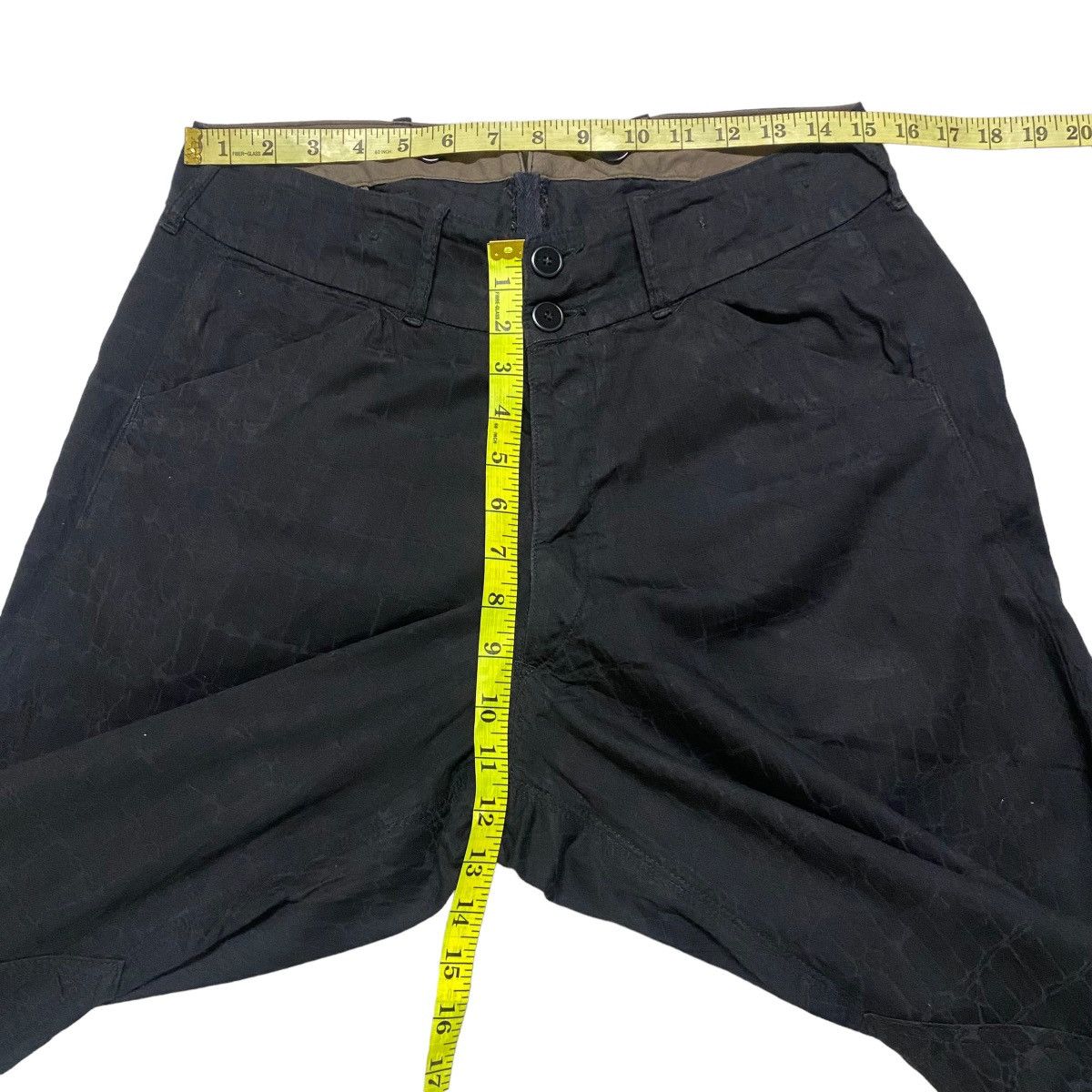 BLACK SIGN Black Sign Breeches Jodhpur Pants Black Scaly Size US 30 / EU 46 - 23 Thumbnail