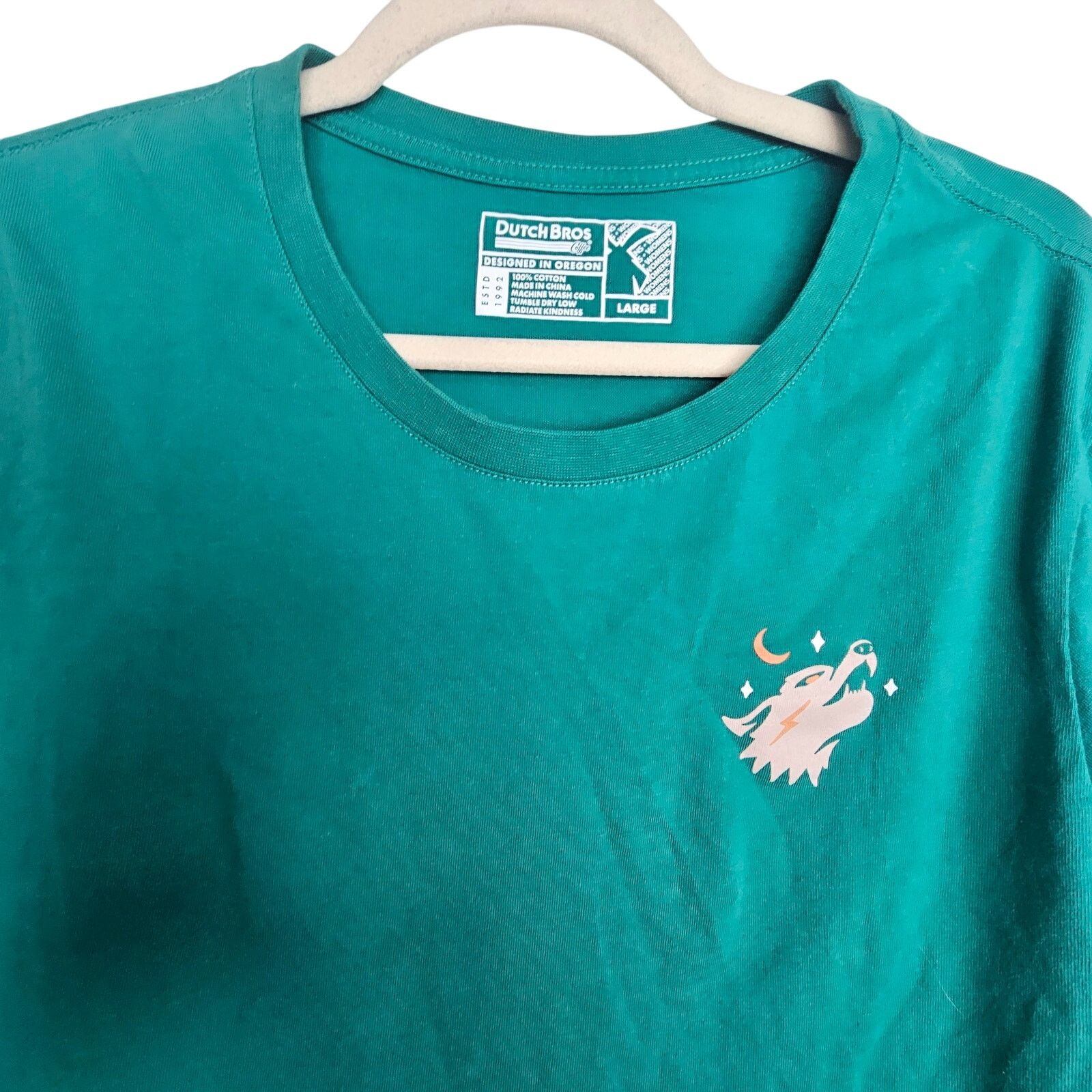 Von Dutch Dutch Bros Killer Coffee Shirt Womens Casual Graphic Tee L Size US L / EU 52-54 / 3 - 3 Thumbnail