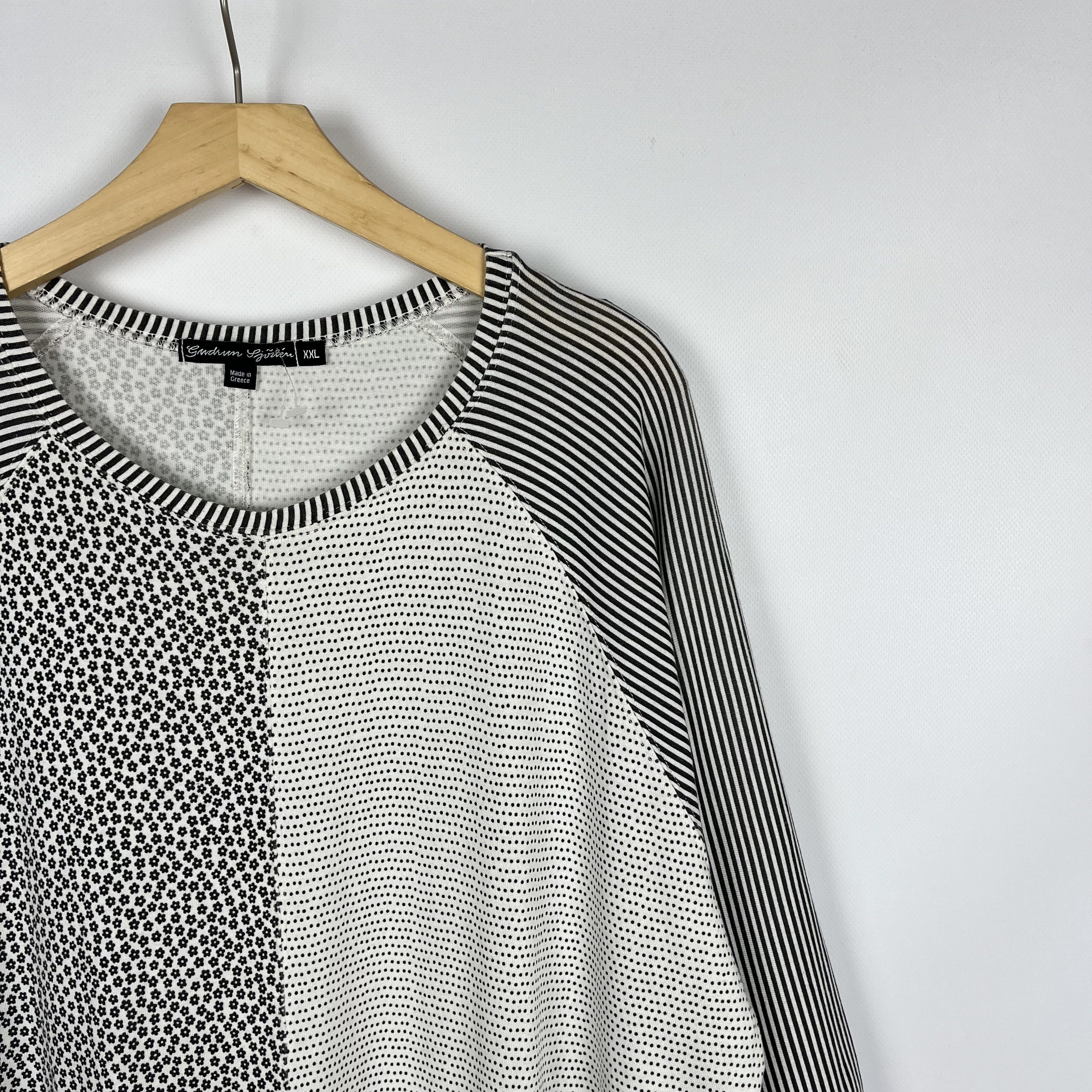 Gudrun Sjoden Ladies Gudrun Sjoden Geometric Pattern Midi Dress Size XXL / US 16-18 / IT 52-54 - 2 Thumbnail