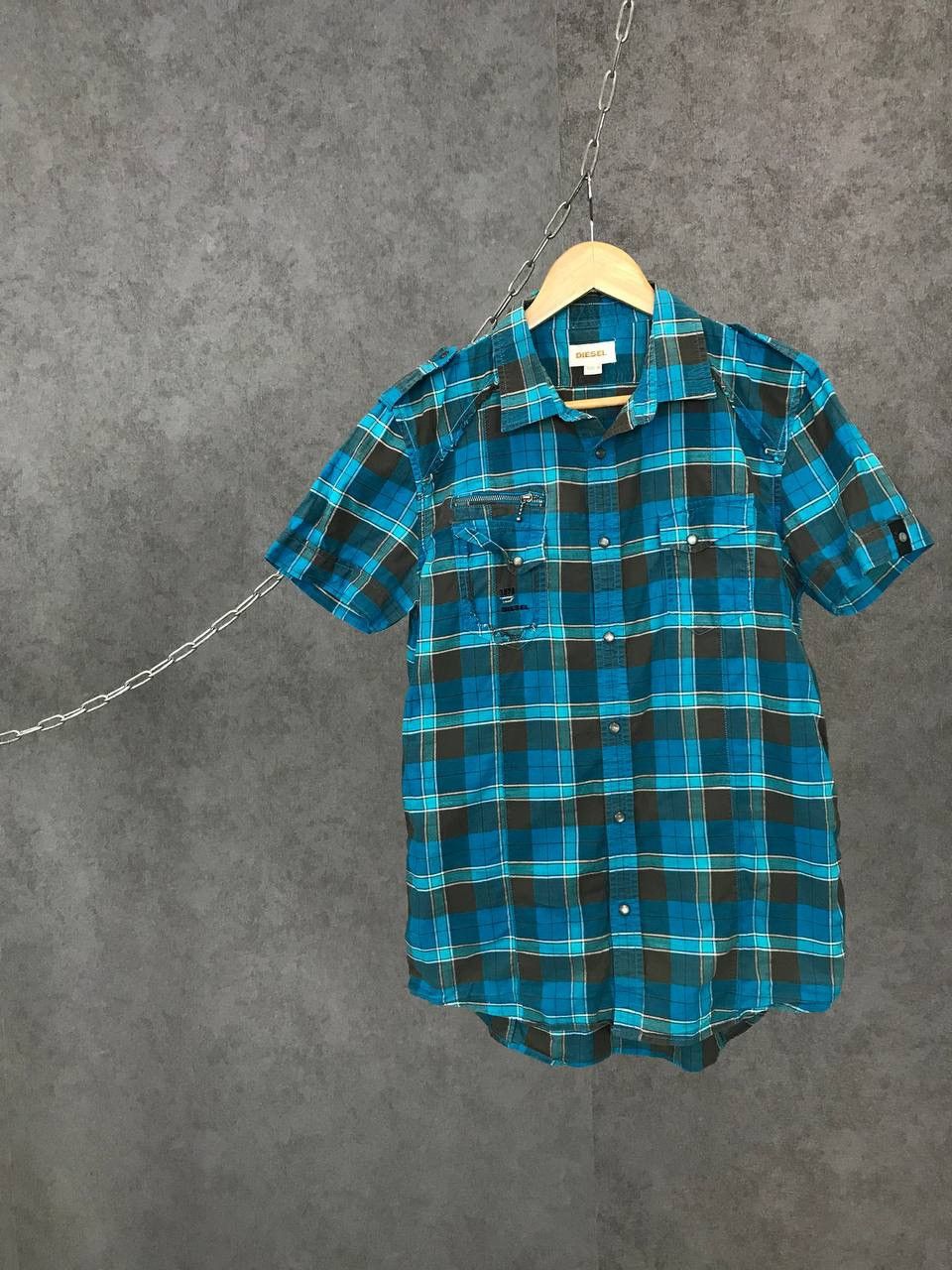 Designer Diesel vintage designer shirt Size US M / EU 48-50 / 2 - 1 Thumbnail