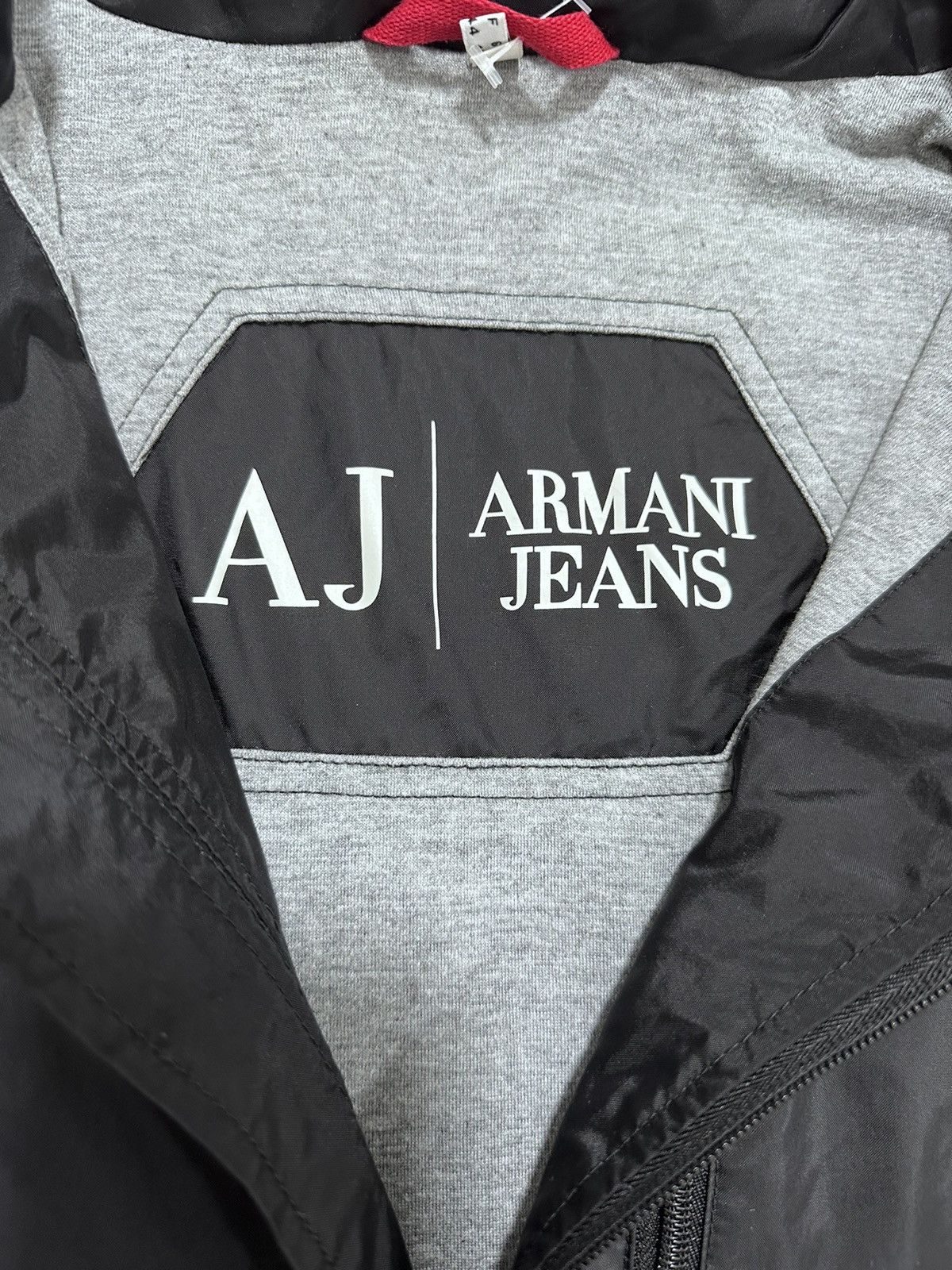 Armani × Designer × Vintage Armani Jeans Vintage Jacket Black Mens XL Size US XL / EU 56 / 4 - 3 Thumbnail