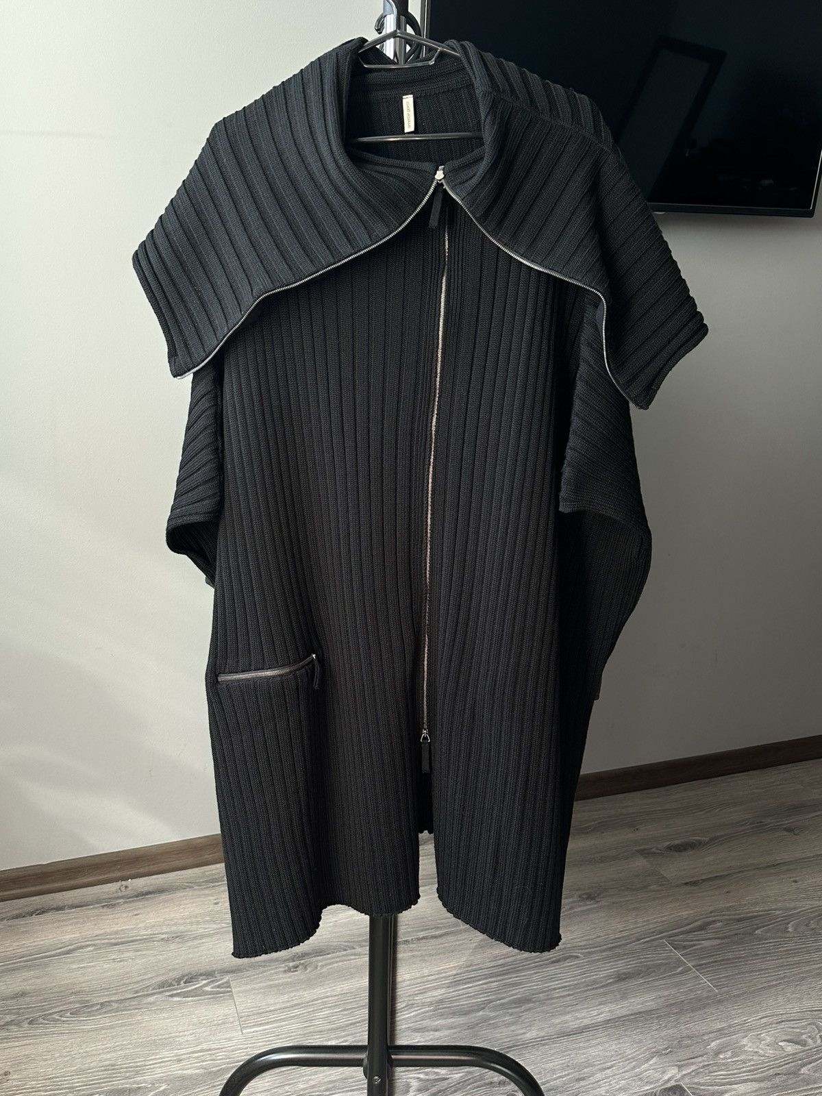 Annette Gortz Annette Görtz Ferry rib‑knit sweater with stand collar Size L / US 10 / IT 46 - 14 Thumbnail