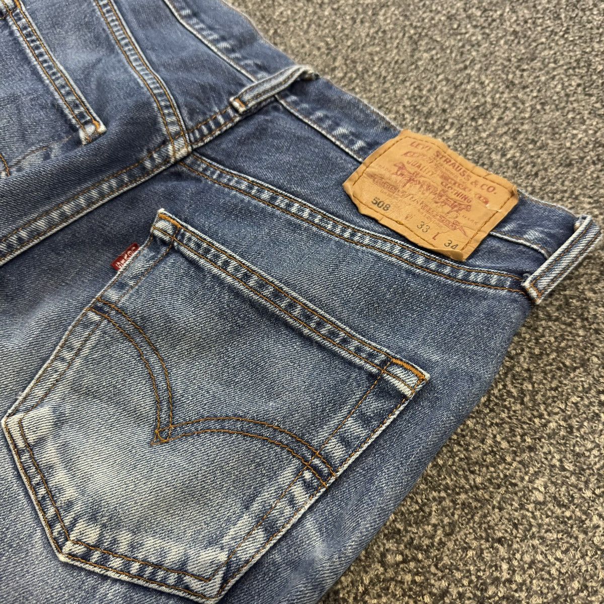 Levi's Vintage Clothing Vintage Levis 508 Baggy Jeans Size US 33 - 10 Thumbnail