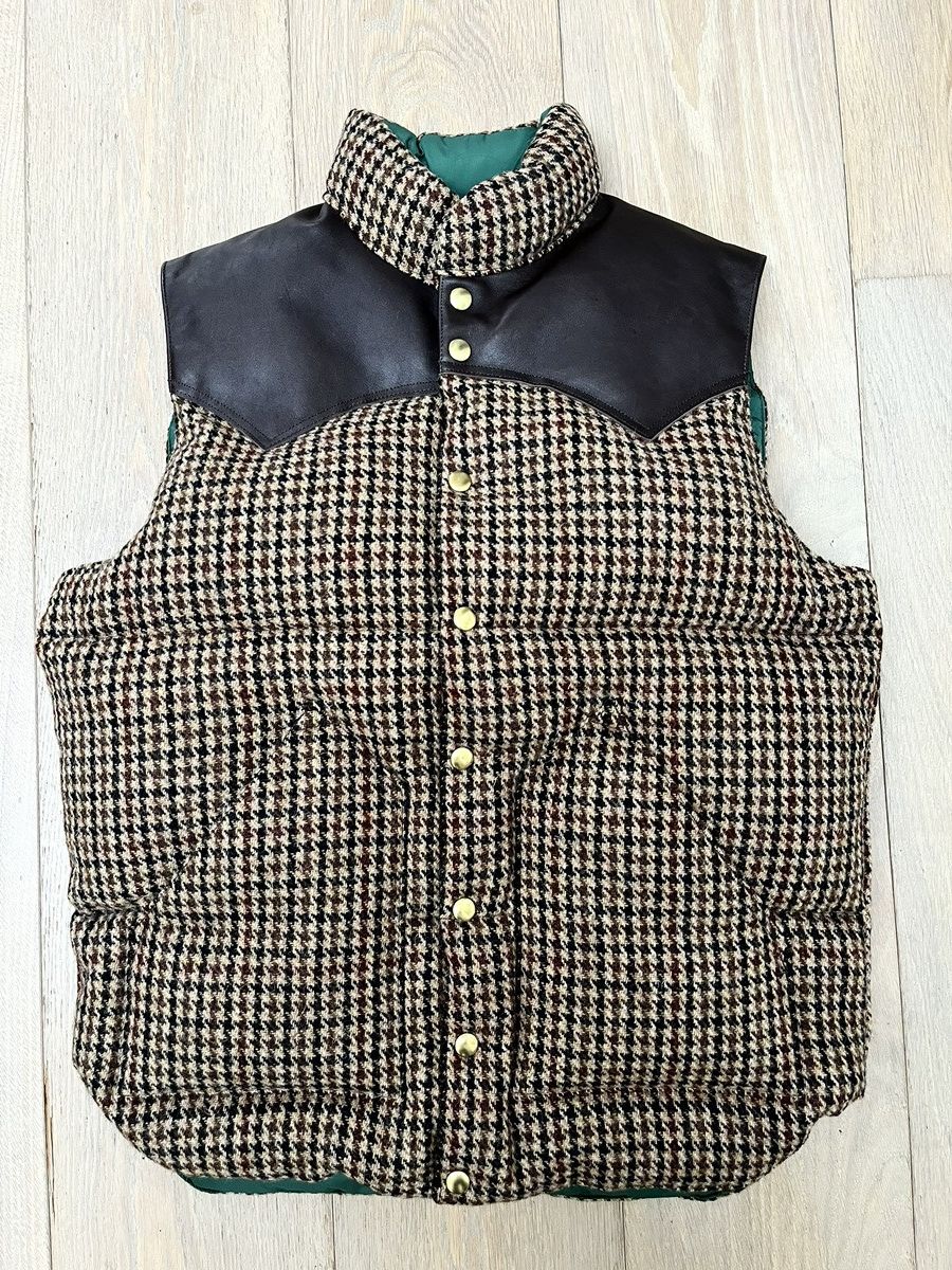 Drake's Drake’s x rocky mountain harris tweed down vest 42 new Size US XL / EU 56 / 4 - 1 Thumbnail