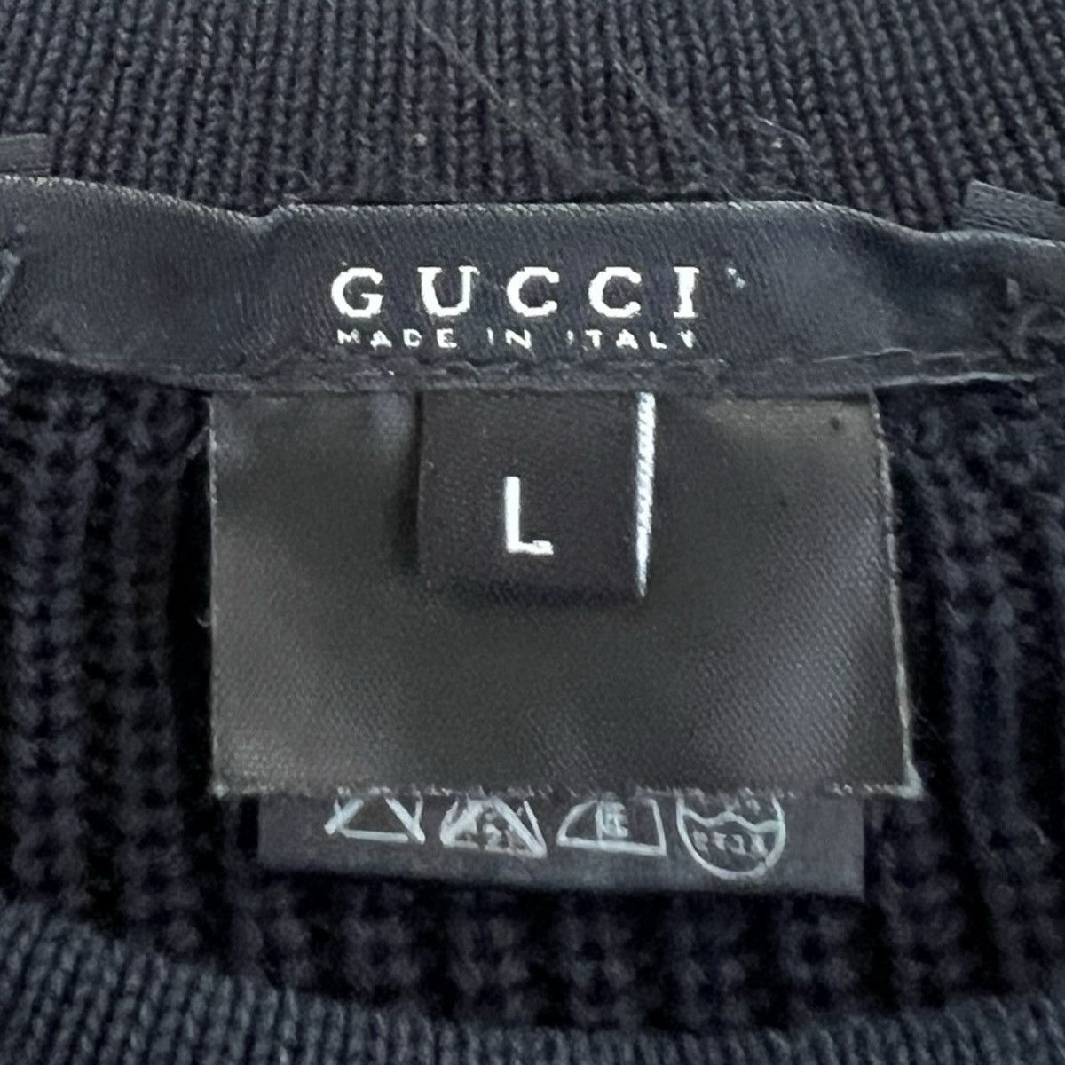 Gucci GUCCI TOM FORD ERA COTTON RIBBED SWEATER BLACK Size US S / EU 44-46 / 1 - 2 Thumbnail