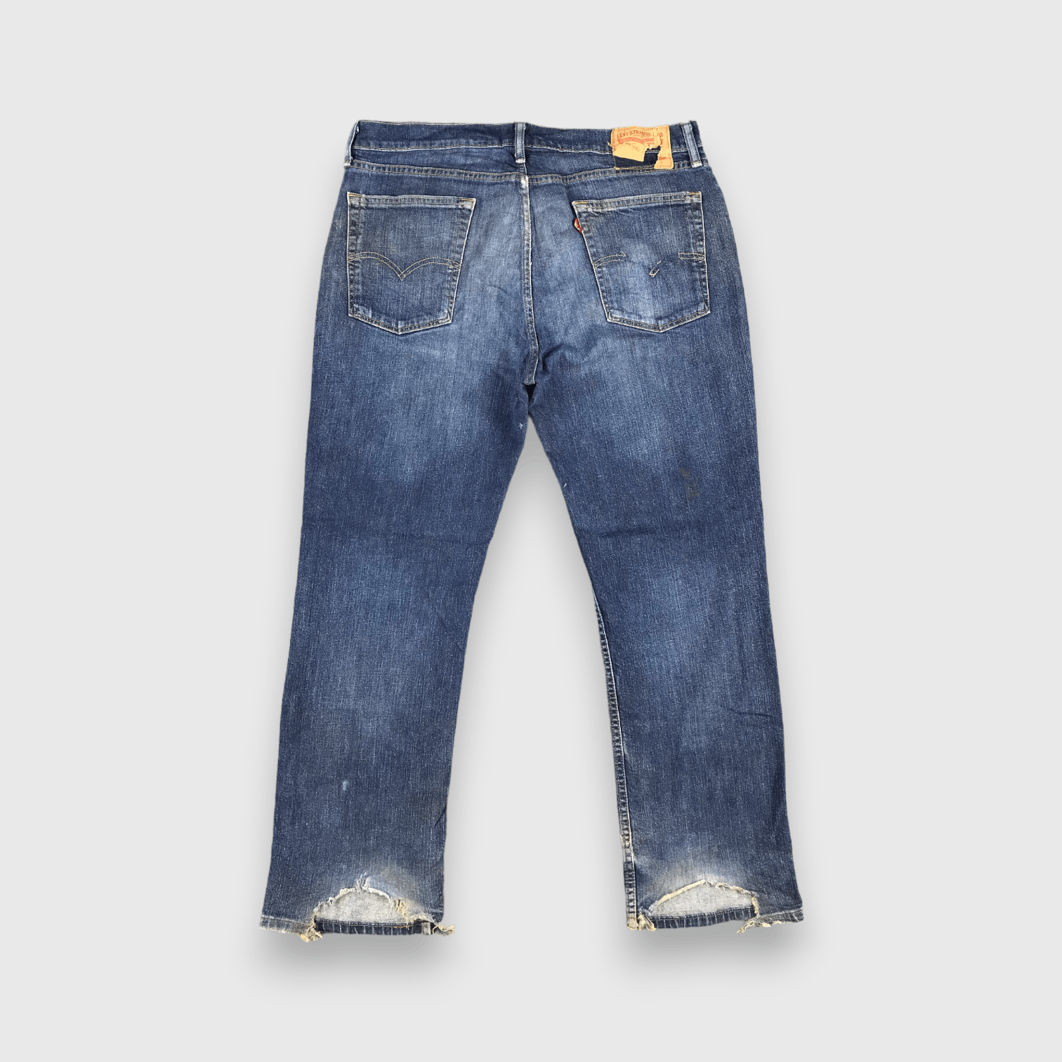 Levi's Vintage Blue Wash Levis 514 Jeans-J2192 Size US 37 - 2 Thumbnail