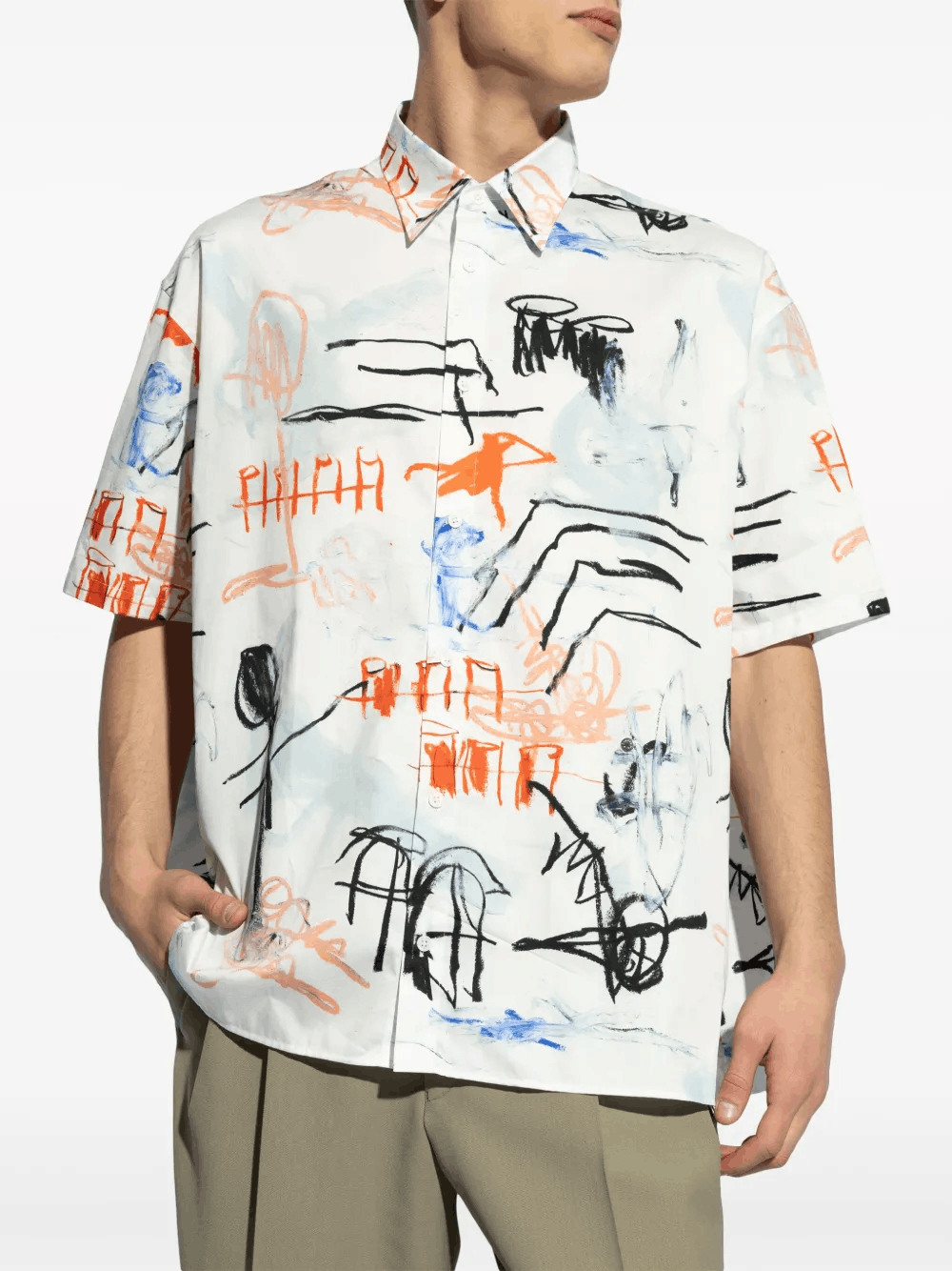 Other Illusion Cotton Shirt Size US L / EU 52-54 / 3 - 1 Thumbnail
