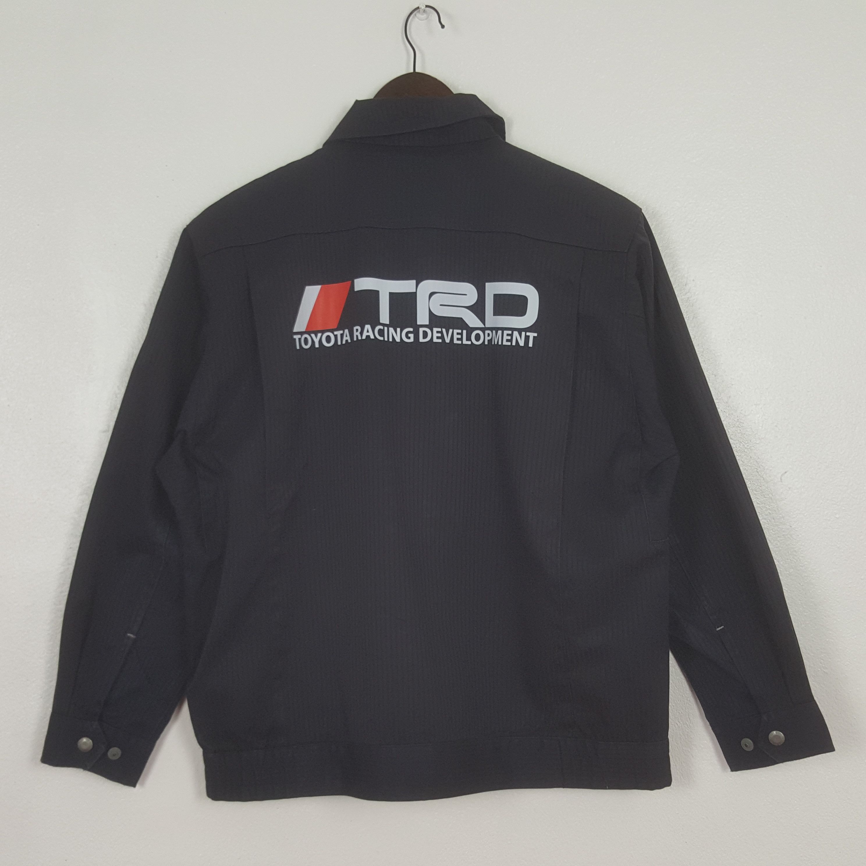 Japanese Brand Vintage TRD Toyota Racing Custom Worker Jacket Size US L / EU 52-54 / 3 - 1 Thumbnail